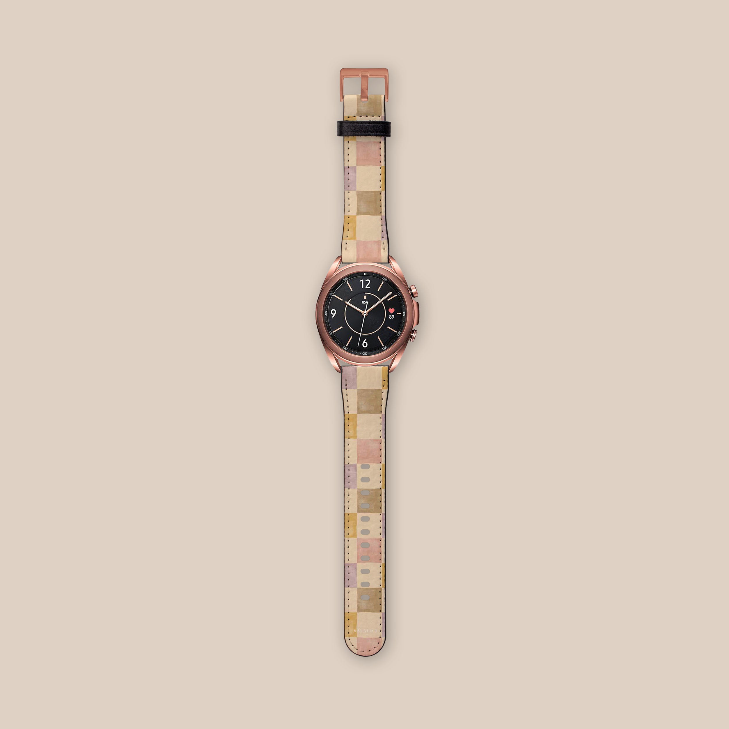 Pale Paradise Galaxy Watch Band - Stylish & Durable Replacement Strap for Samsung Galaxy Watch - Perfect for Workouts, Running & Everyday Wear