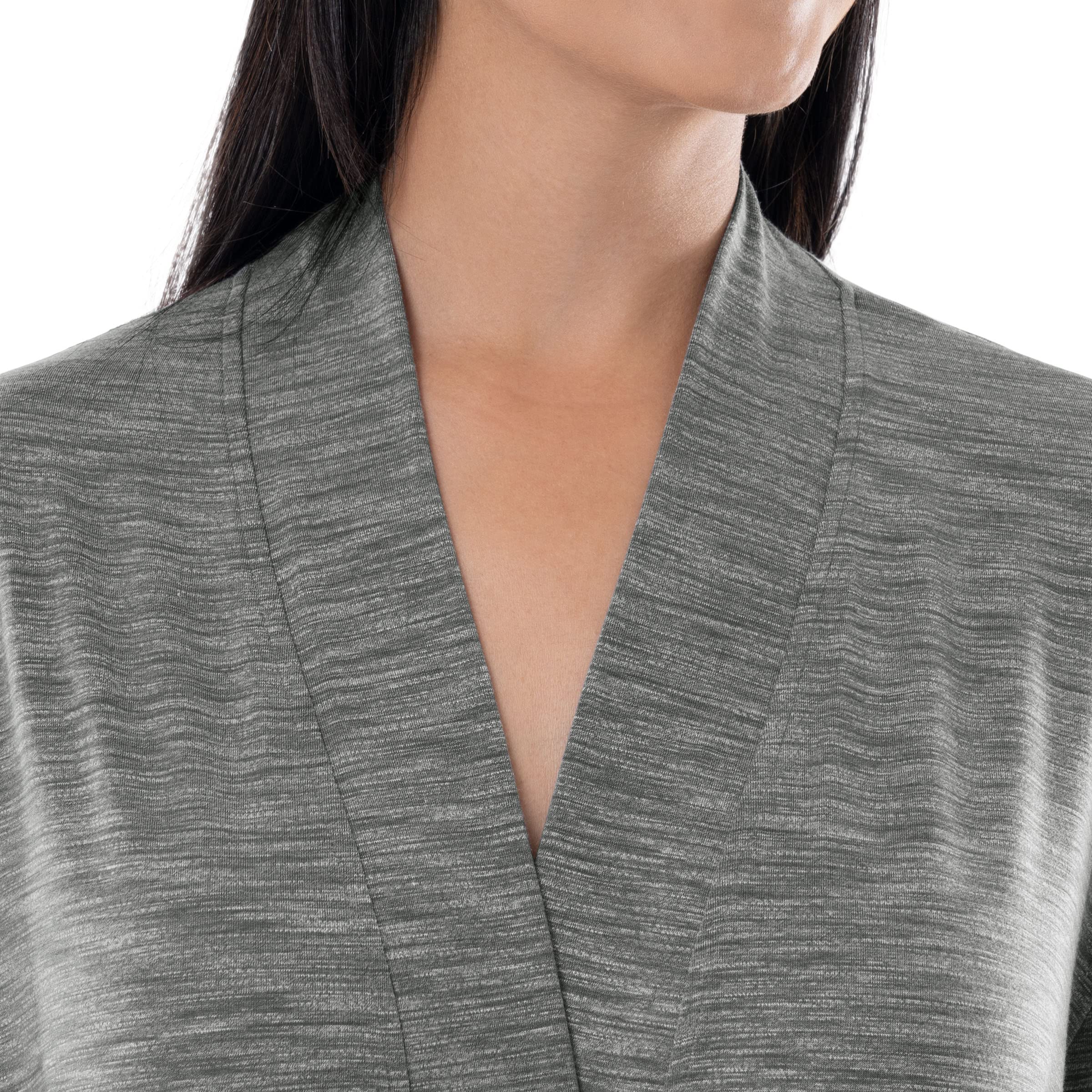 Fruit of the Loom Women's Breathable Cotton Robe - Soft & Comfortable Bathrobe for Spa, Lounge & Relaxation at Home
