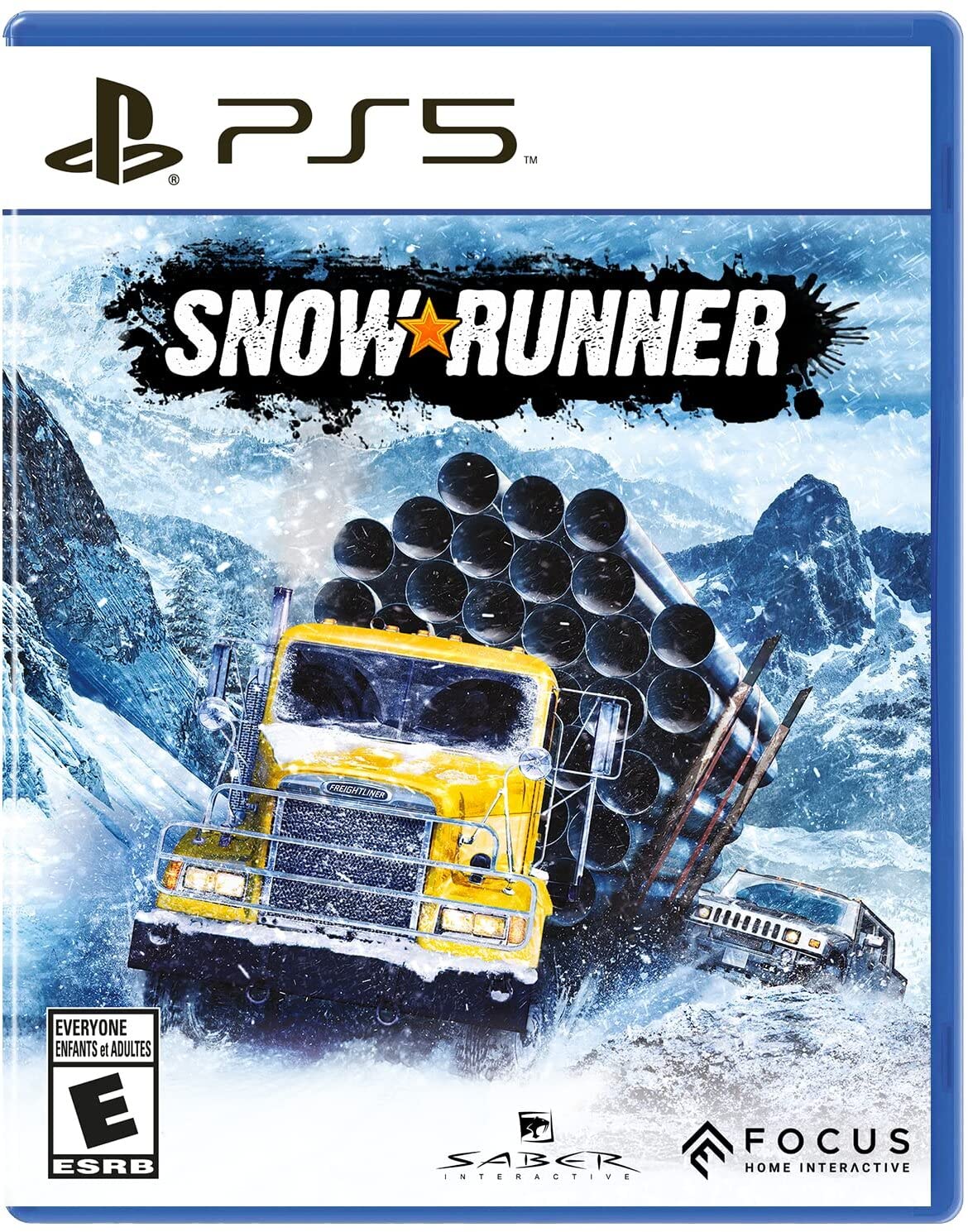 SnowRunner PS5 Game - Off-Road Truck Simulation for PlayStation 5 | Adventure & Strategy Gaming Experience