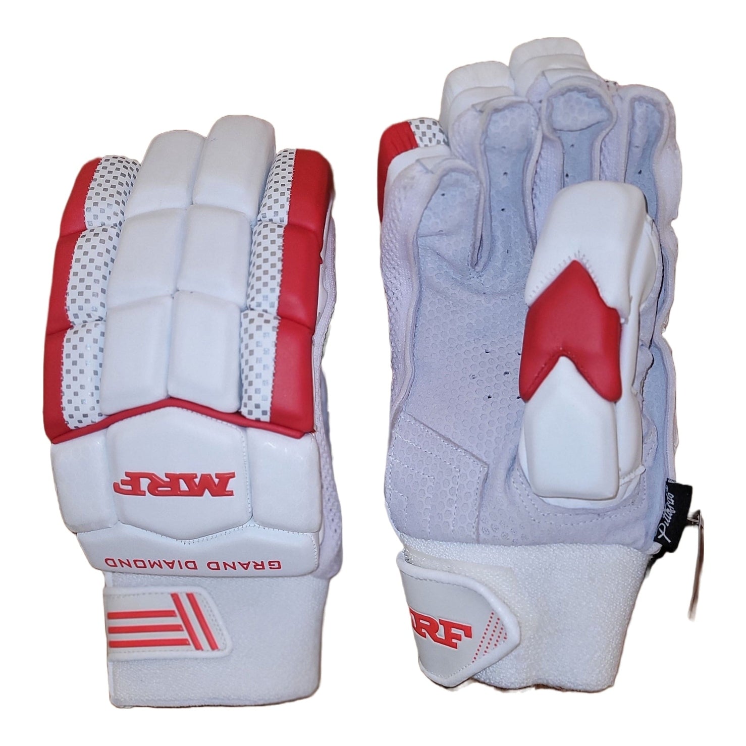 MRF Genius Grand Diamond Batting Gloves - Professional Baseball & Softball Training Gloves for Men & Women - Perfect for Hitting Practice, Games & Fielding