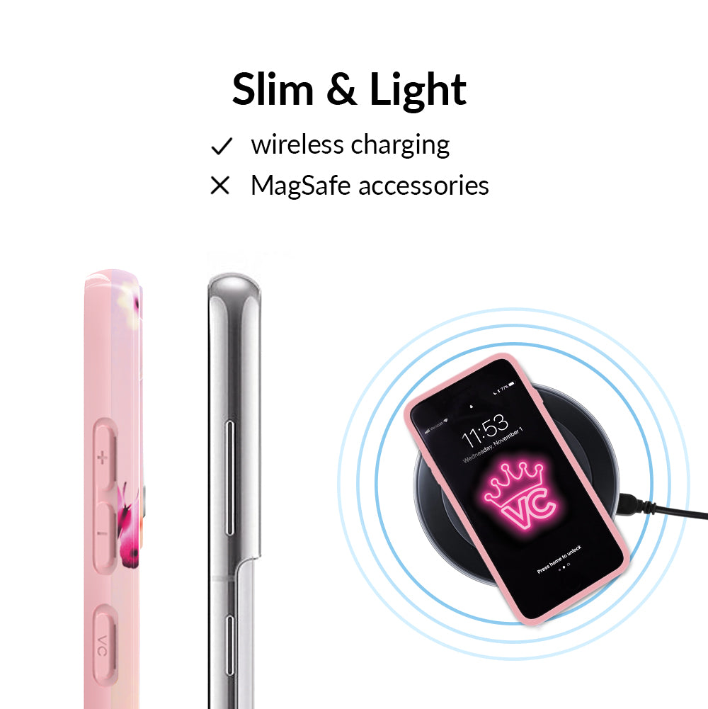 Aura Butterfly Samsung Phone Case - Premium Protective Cover for Samsung Galaxy Series | Perfect for Everyday Use, Travel & Style