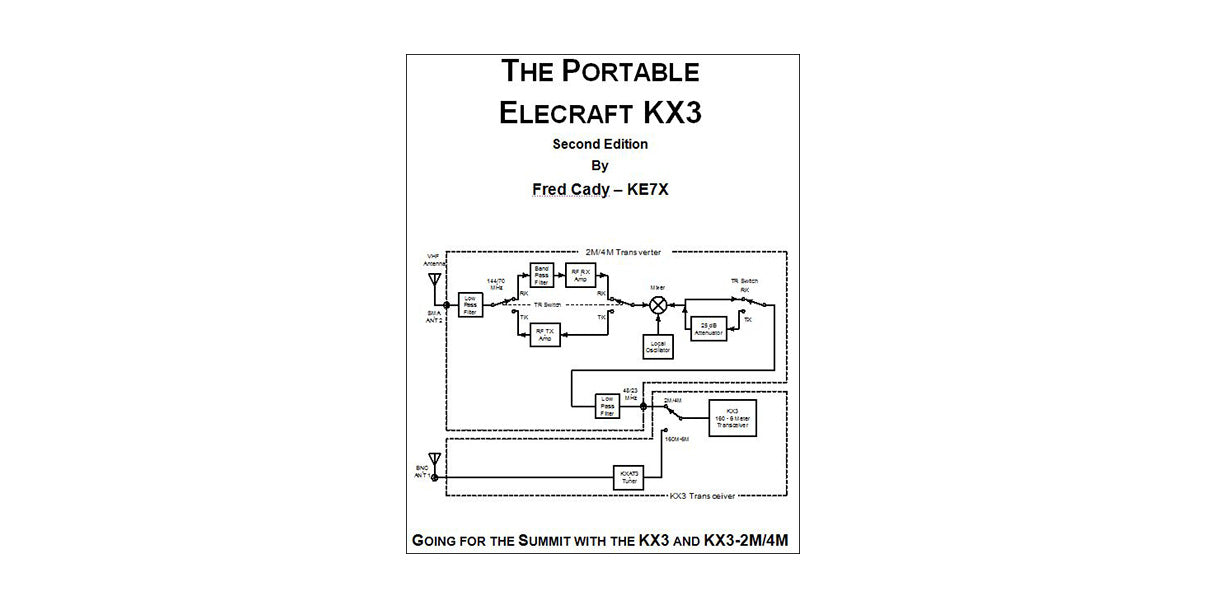 Portable KX3 Book by Fred Cady - Complete Guide for Amateur Radio Operators | Perfect for Field Operations & Emergency Communications