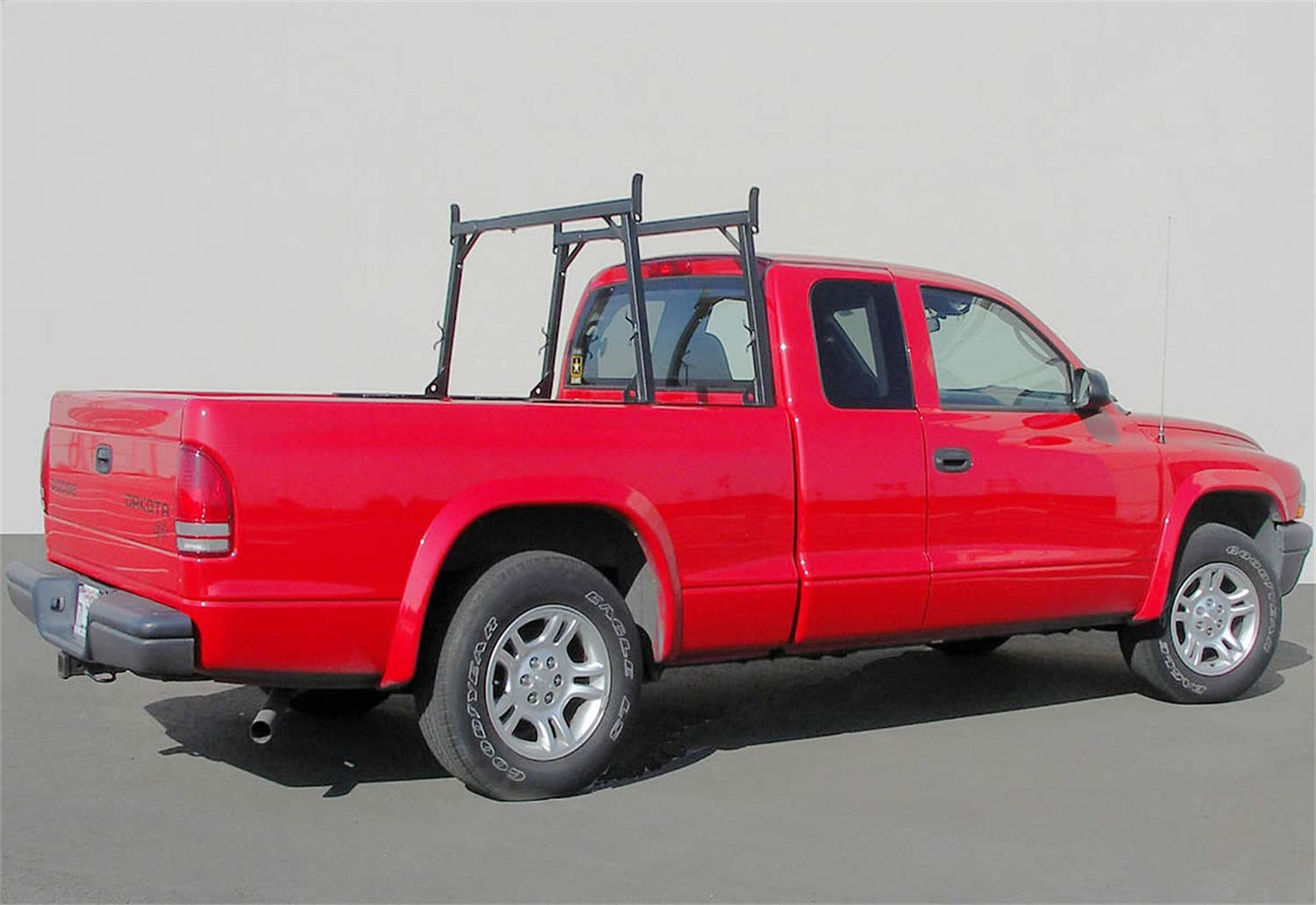 Black Rail Rack for Nissan Titan (2008-2018) - Truck Bed Storage Solution