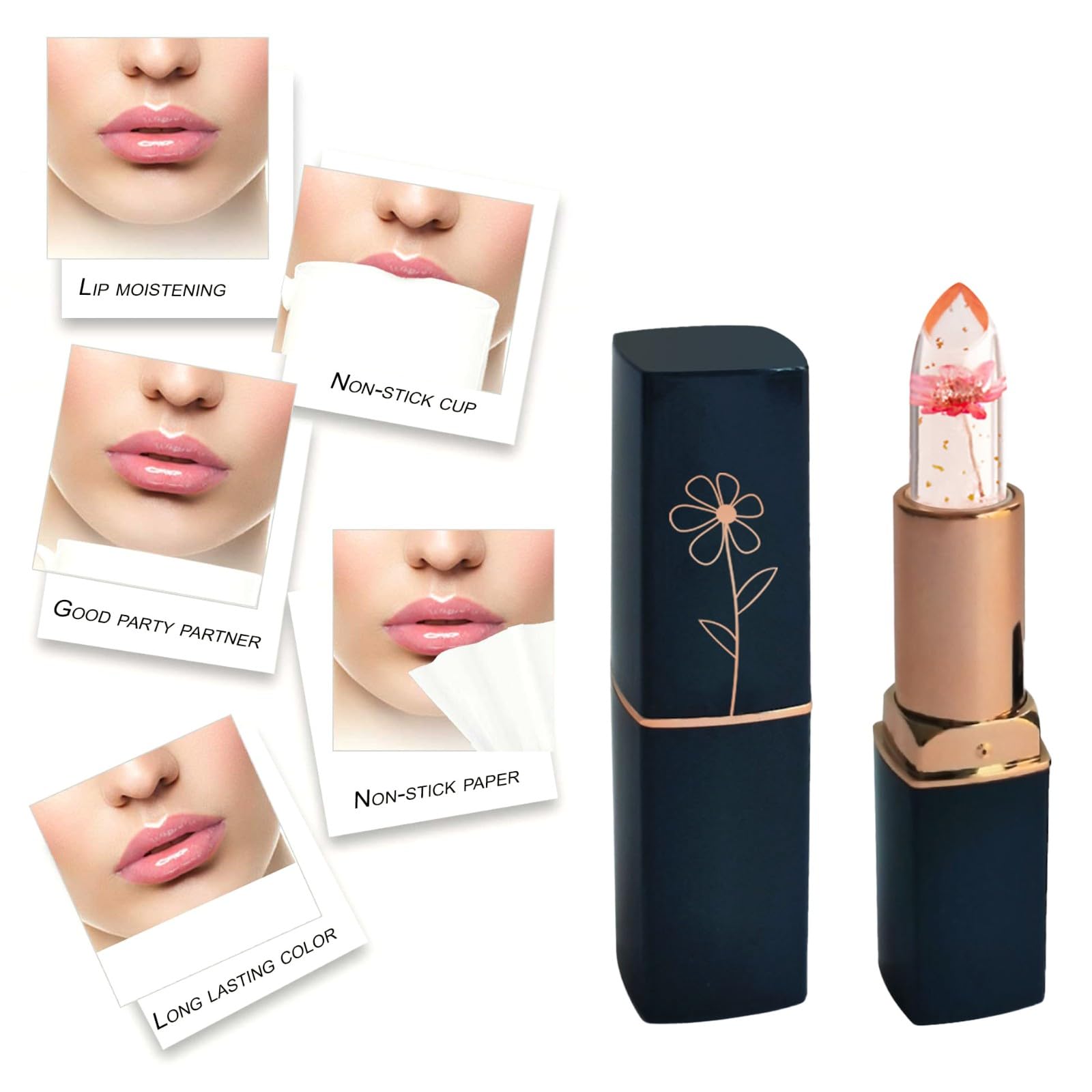 Best Lip Balm for Women - 2 Pack Hydrating Moisturizing Lip Care - Natural & Organic - Perfect for Dry Lips, Winter Care & Daily Use - Great for Gifts, Travel & Makeup Bag Essentials