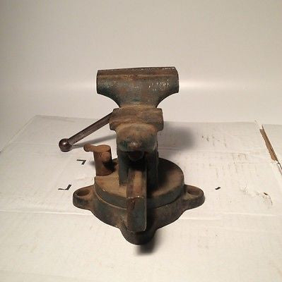 Littco #112 Swivel Anvil Bench Vise with Pipe Clamp 3.5
