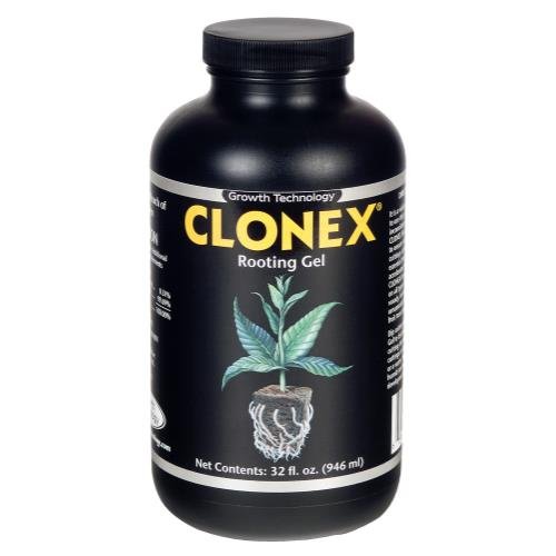 Clonex Rooting Gel - 1 Quart (32 oz) Hydrodynamics Plant Cloning Solution for Stronger Roots | Ideal for Hydroponics, Indoor Gardening & Propagation