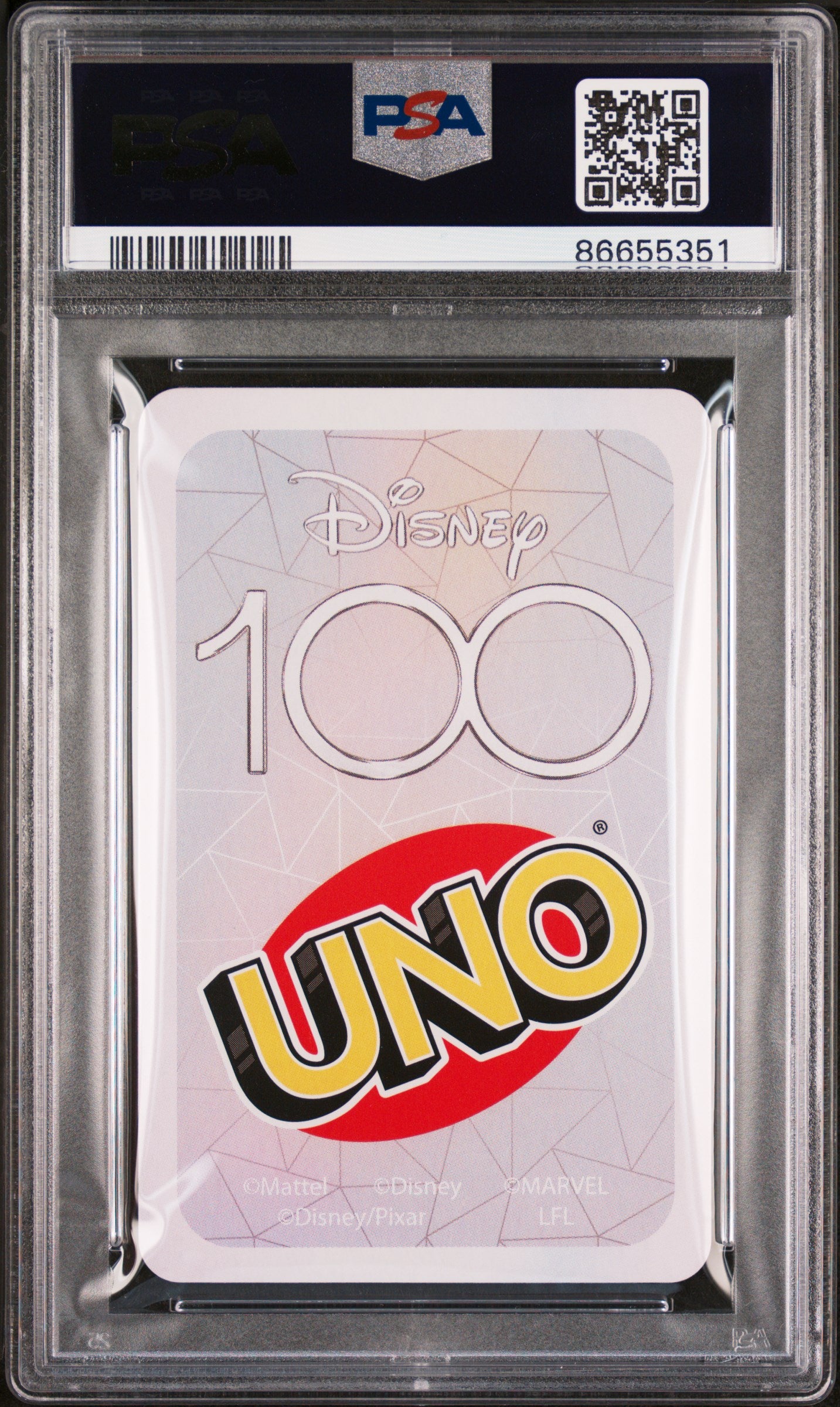 2023 UNO Disney 100 WALL-E Green Reverse PSA 10 Graded Card - Perfect for Collectors, Disney Fans & Card Game Enthusiasts
