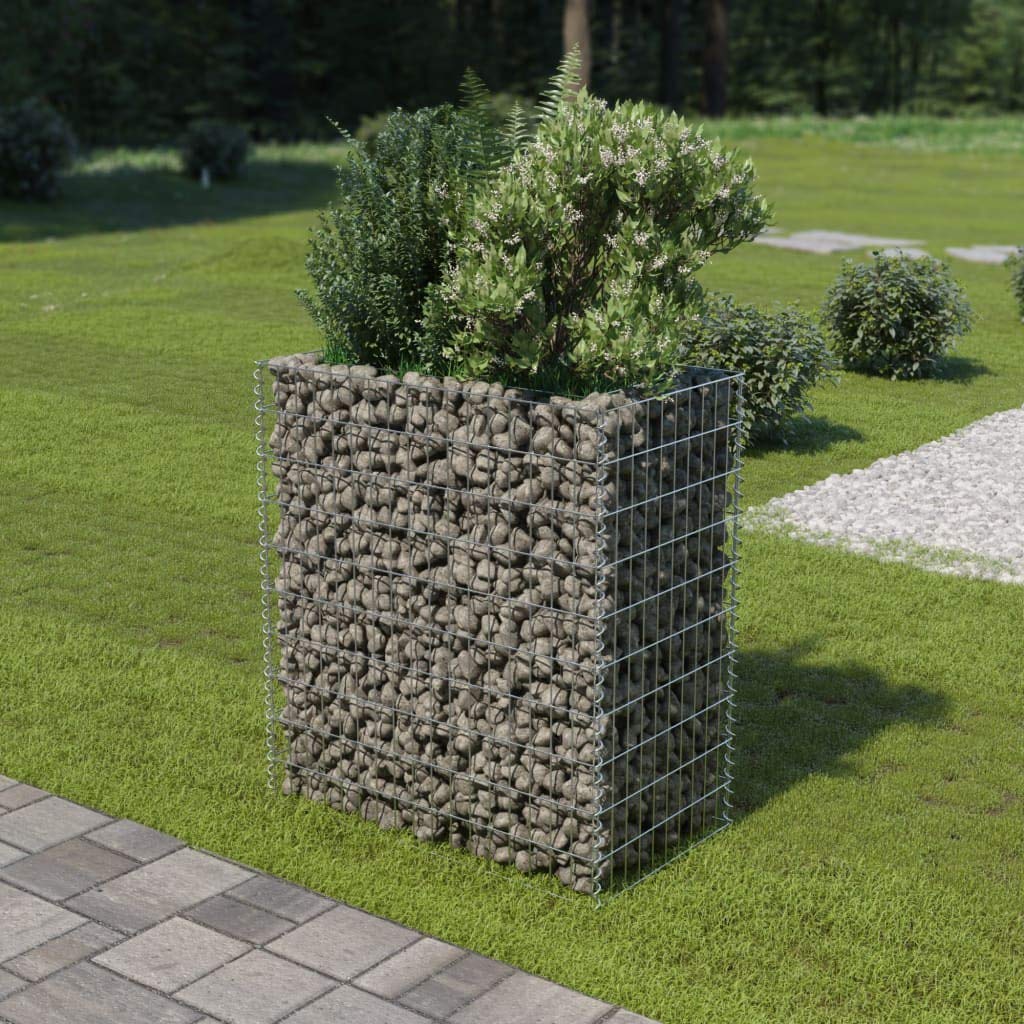Gabion Baskets for Outdoor Gardening - Raised Vegetable & Flower Bed, Garden Fencing, Landscape Edging, Lawn Cage - Perfect for Patio Decoration and Backyard Landscaping