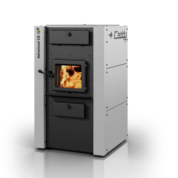 Caddy Advanced CR Wood Furnace - High Efficiency Outdoor Wood Burning Stove for Heating Cabins, Sheds & Garages - Perfect for Off-Grid Living & Emergency Heating
