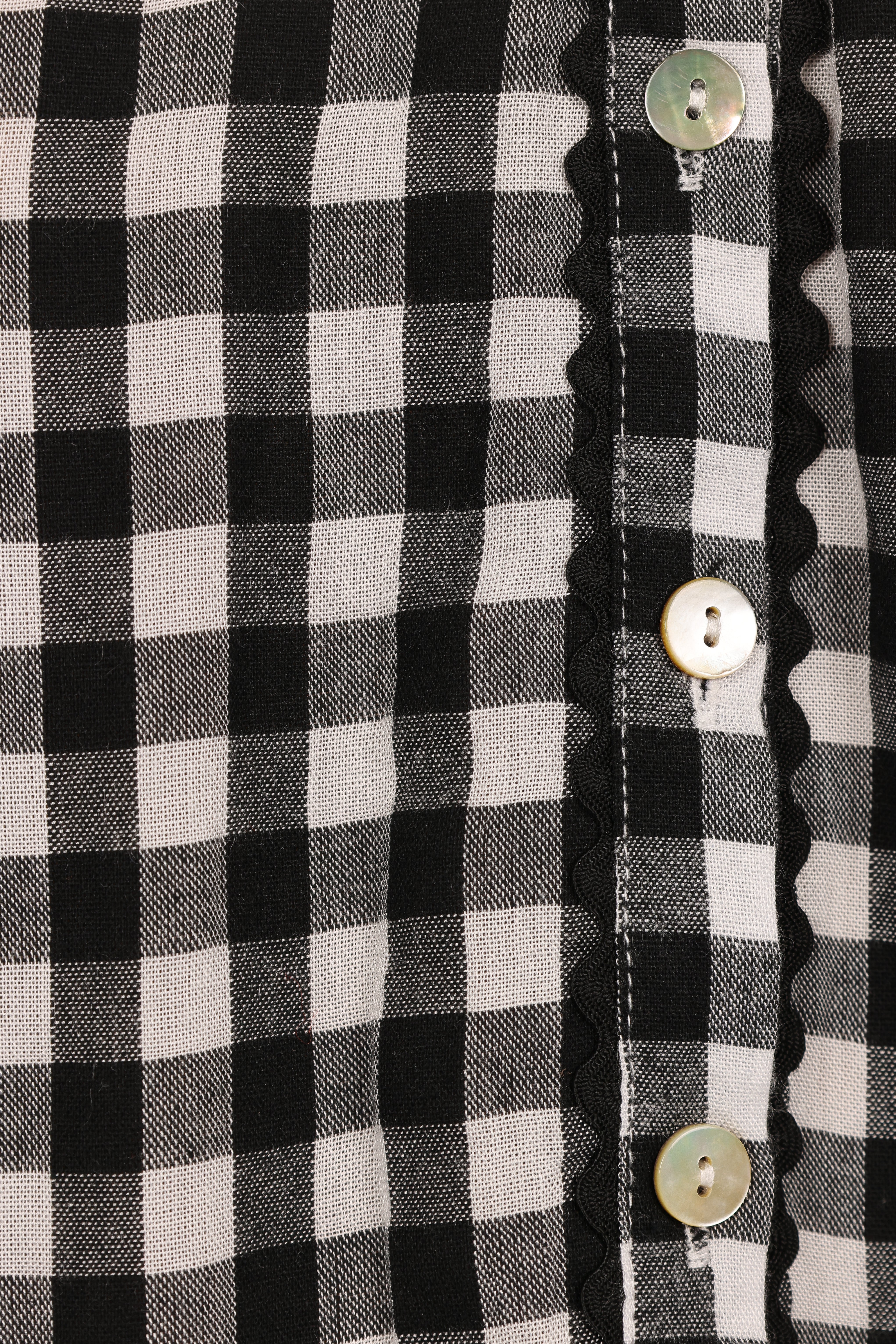 Carolina Mini Dress - Black & White Gingham Checkered Summer Dress for Women | Casual & Party Wear | Perfect for Beach, Brunch, and Date Nights