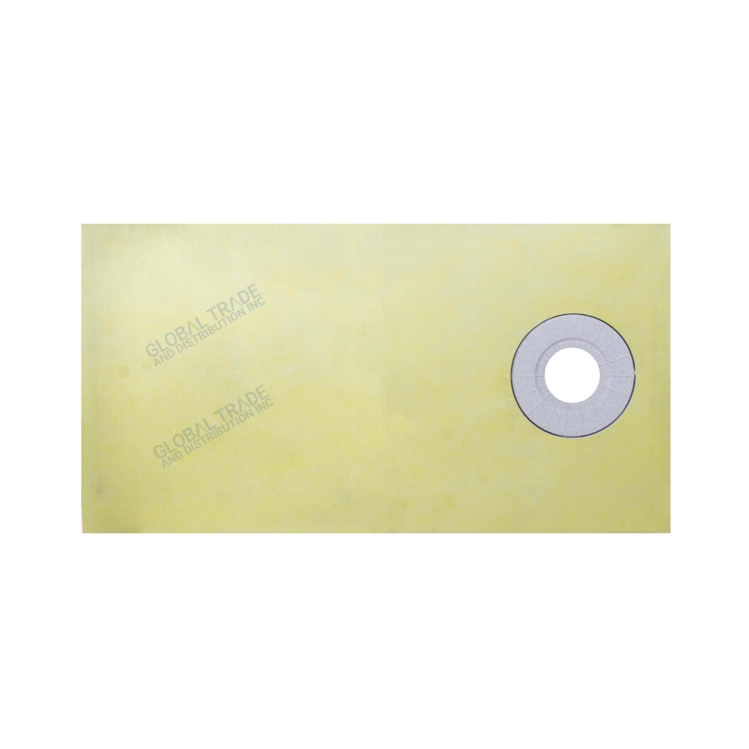 Profilitec 32x60 Inch Pre-Fabricated Offset Shower Tray - Durable & Waterproof Bathroom Floor Base for Easy Installation (Perfect for Small Bathrooms & Renovations)