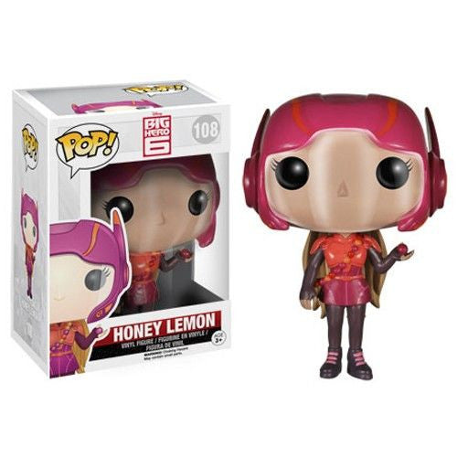 Disney Big Hero 6 Honey Lemon Pop! Vinyl Figure Collectible Toy - Perfect for Anime Fans, Disney Collectors & Home Decor
