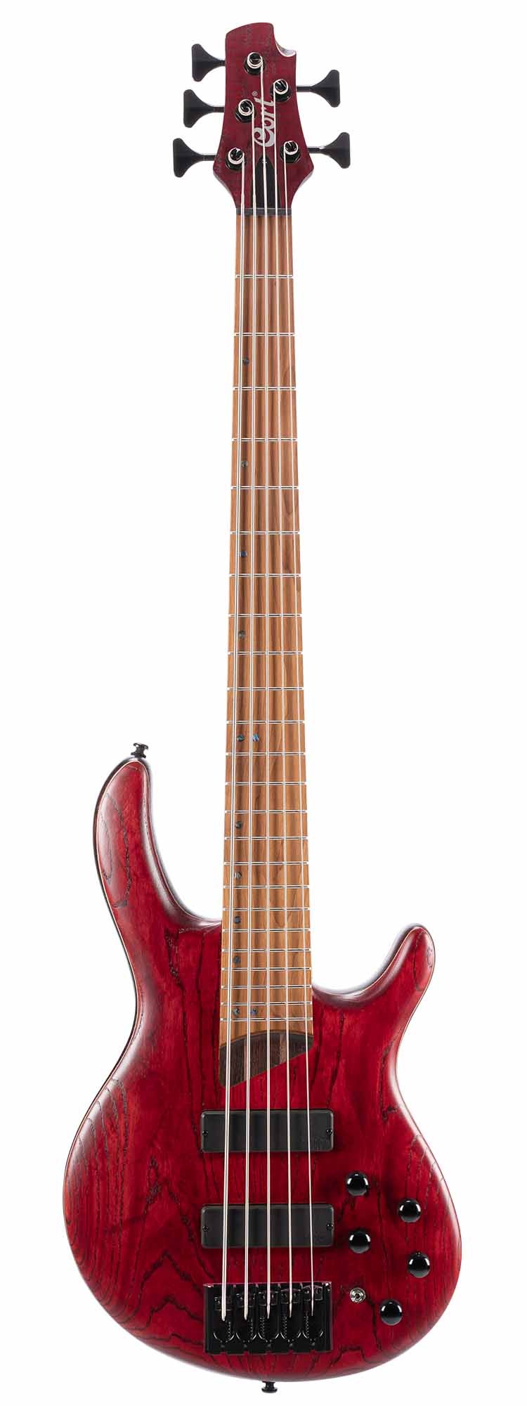 Cort B4 ELEMENT OPTB 4-String Electric Bass Guitar - Transparent Black Finish | Professional Bass for Live Performances & Studio Recording