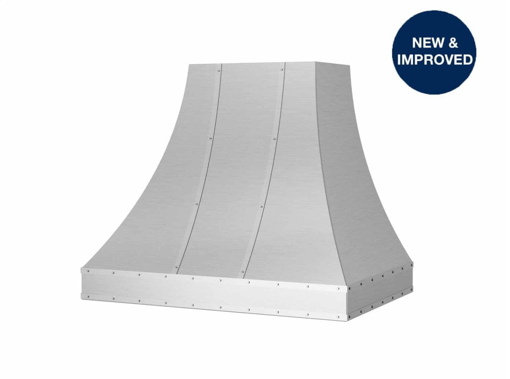 Bluestar SC030MLPLT 30-Inch Sahara Curved Sides Range Hood - Professional Stainless Steel Kitchen Ventilation for Gas Stoves & Cooking Areas