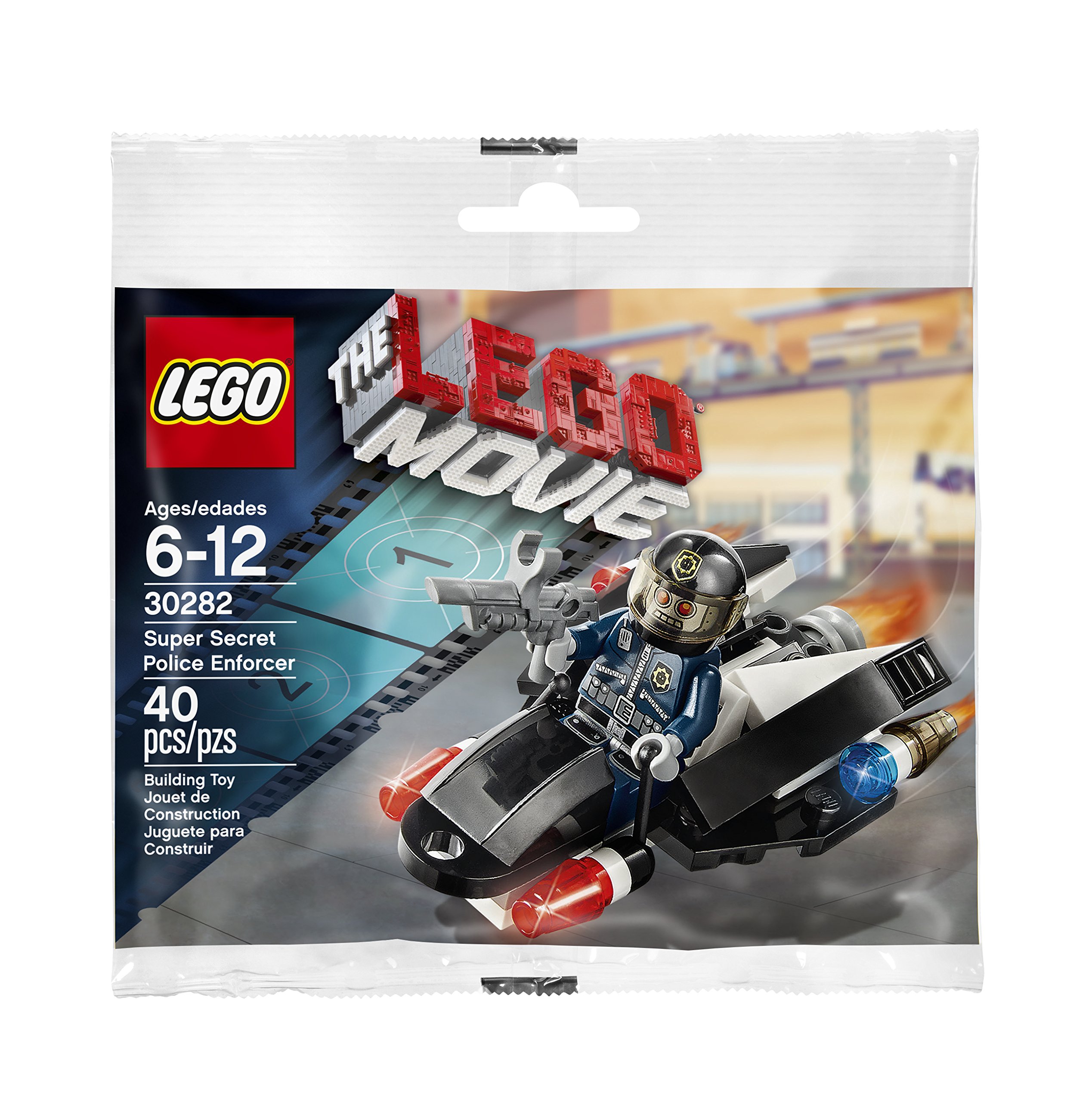 LEGO Movie Super Secret Police Enforcer Building Set 30282 - Fun Construction Toy for Kids & Collectors - Perfect for Playtime, Gifts & Display