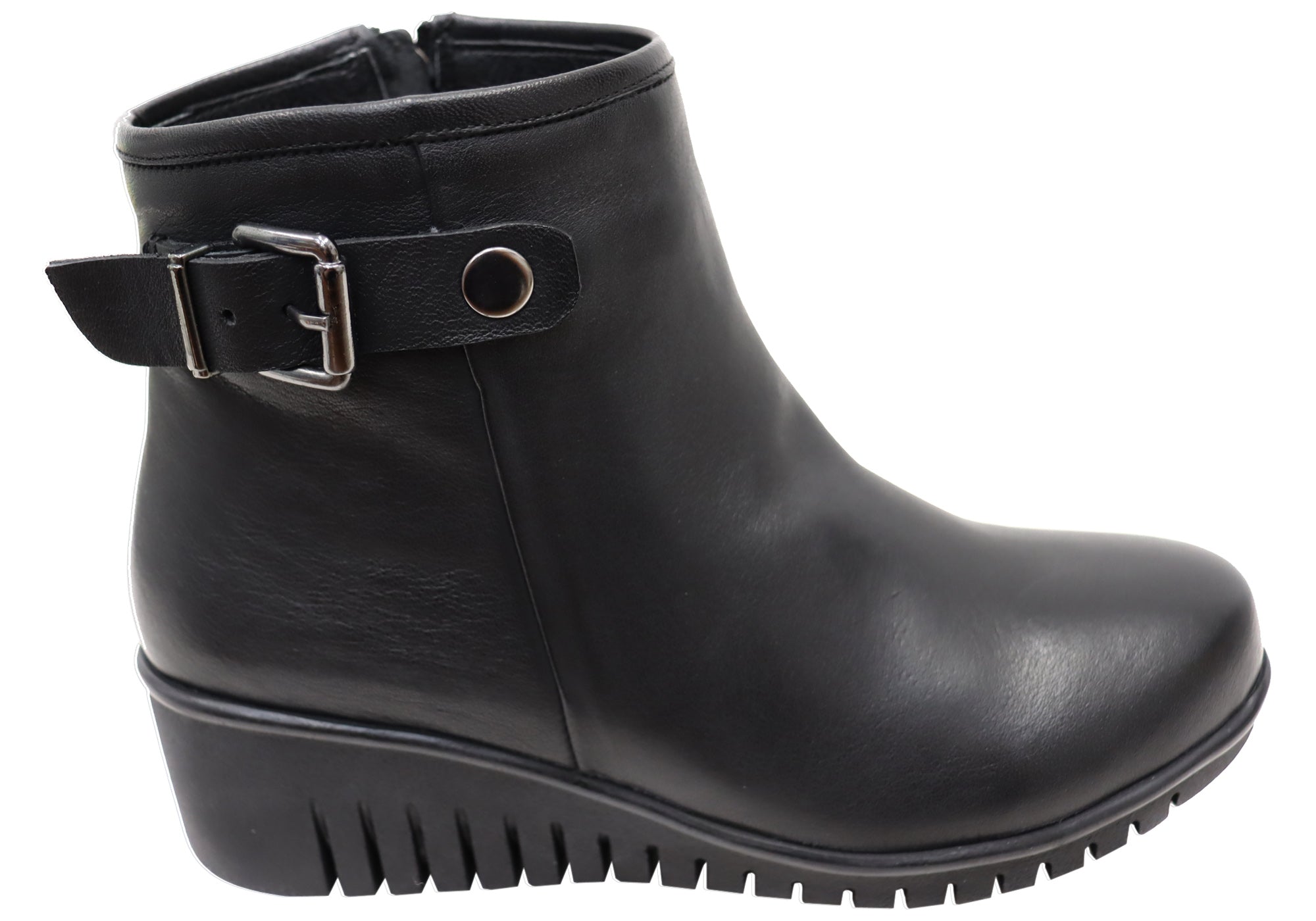 Orizonte Solange Women's European Comfortable Leather Ankle Boots - Stylish & Comfortable for Work, Travel & Everyday Wear