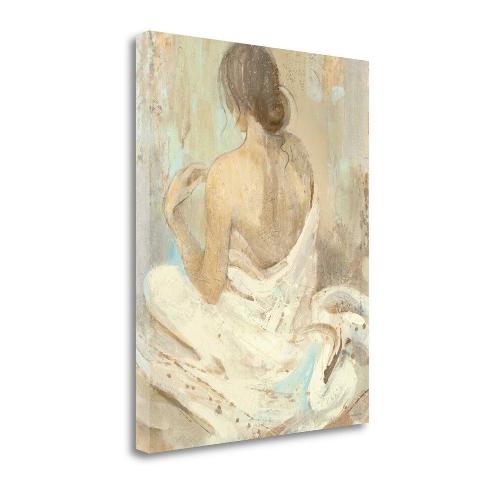 Abstract Figure Study II By Albena Hristova - Premium Giclee Art Print on Gallery Wrapped Canvas - Perfect for Modern Home Decor & Office Wall Art