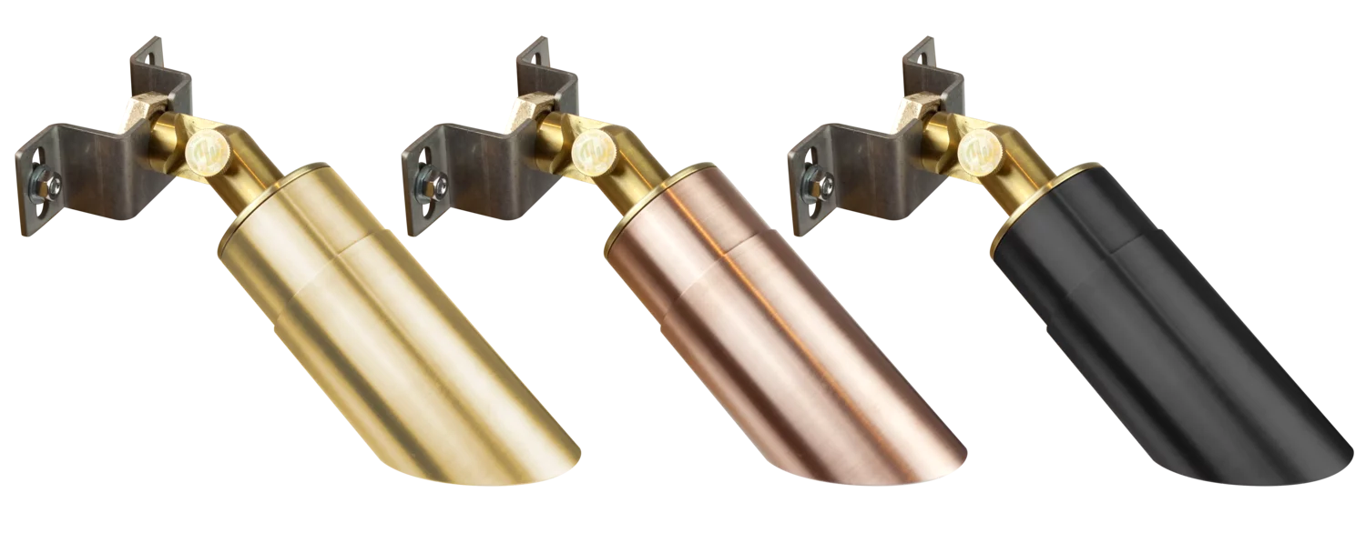 Brass MR16 Low Voltage Directional Downlight - Outdoor Landscape Lighting for Gardens, Pathways & Patios