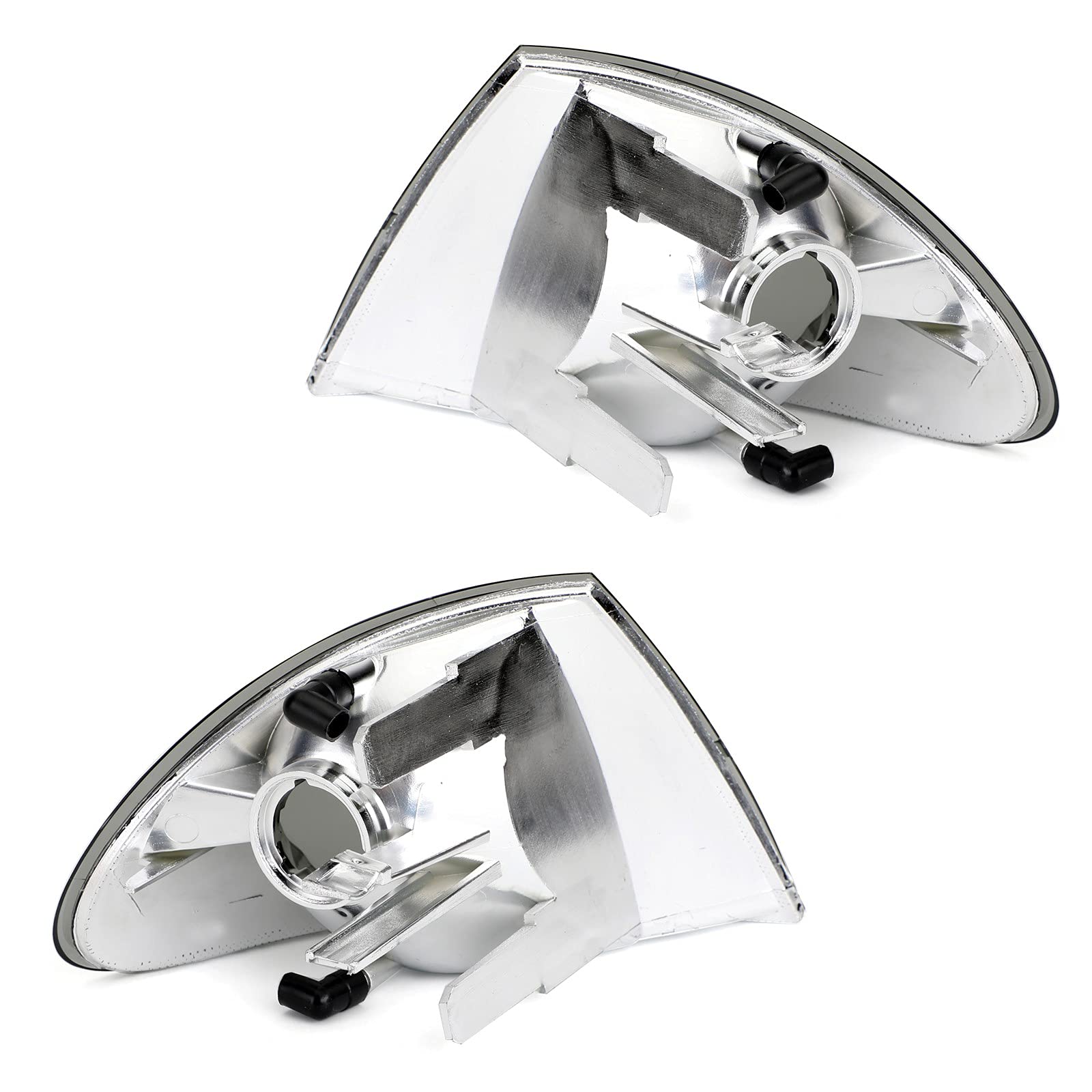 Topteng Clear Turn Signal Parking Corner Lights for BMW 3 Series E46 Sedan (1999-2001) - Compatible with 4-Door Models Only - Enhances Visibility & Safety for Night Driving and Parking
