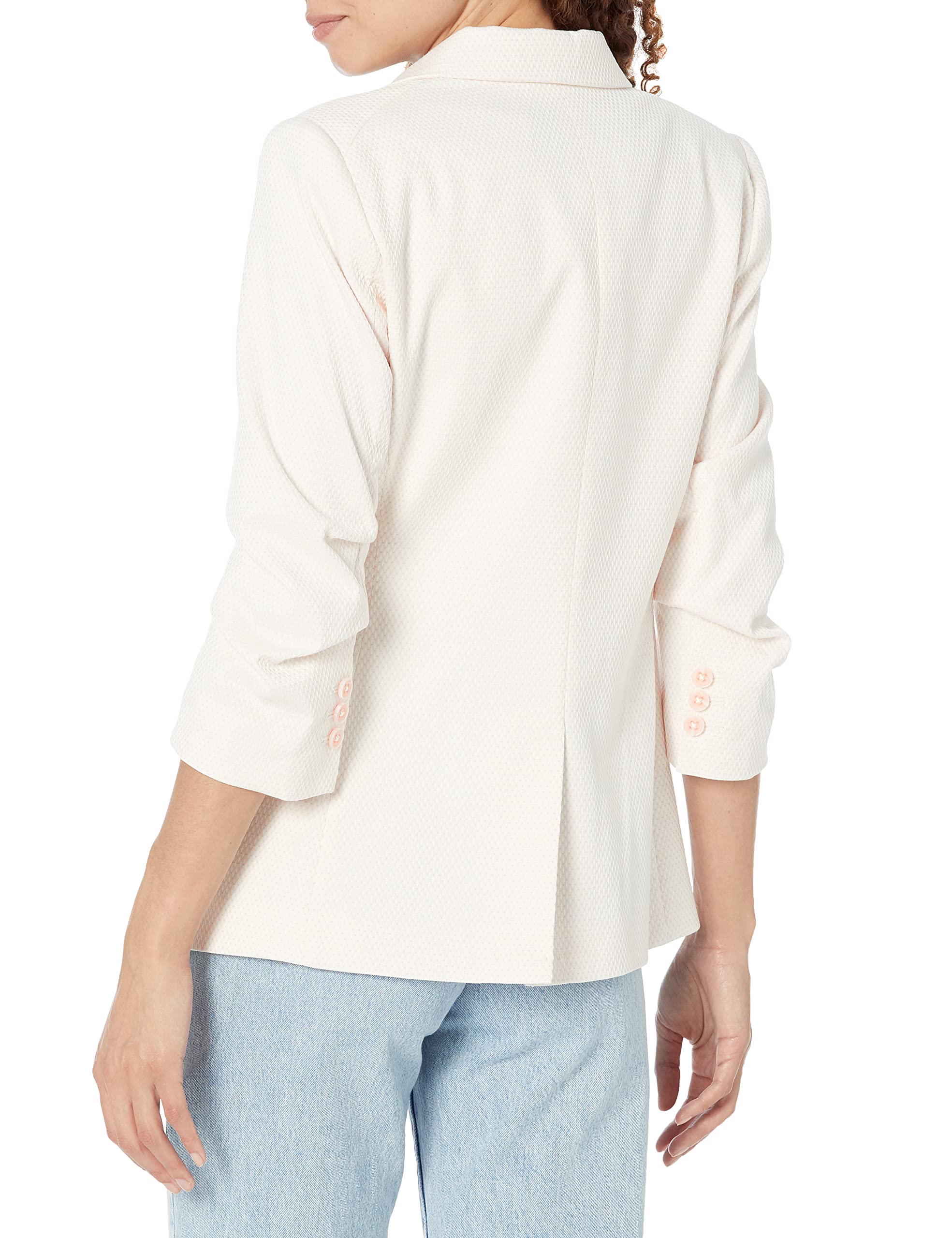 DKNY Women's Business Casual Blazer Jacket - Slim Fit Professional Office Wear for Women | Perfect for Work, Interviews & Business Meetings