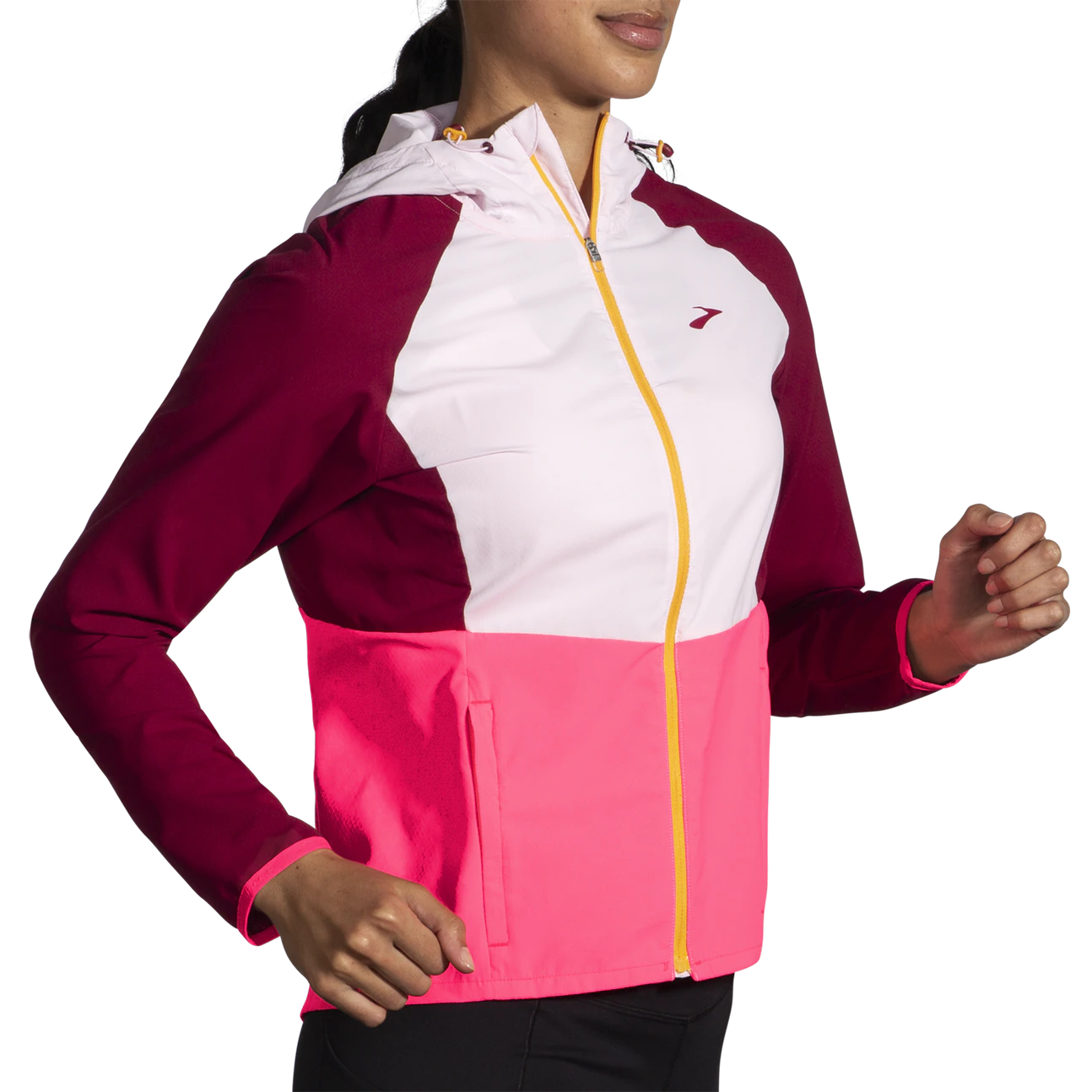 Brooks Women's Canopy Jacket - Lightweight Waterproof Windbreaker for Running, Hiking & Outdoor Activities