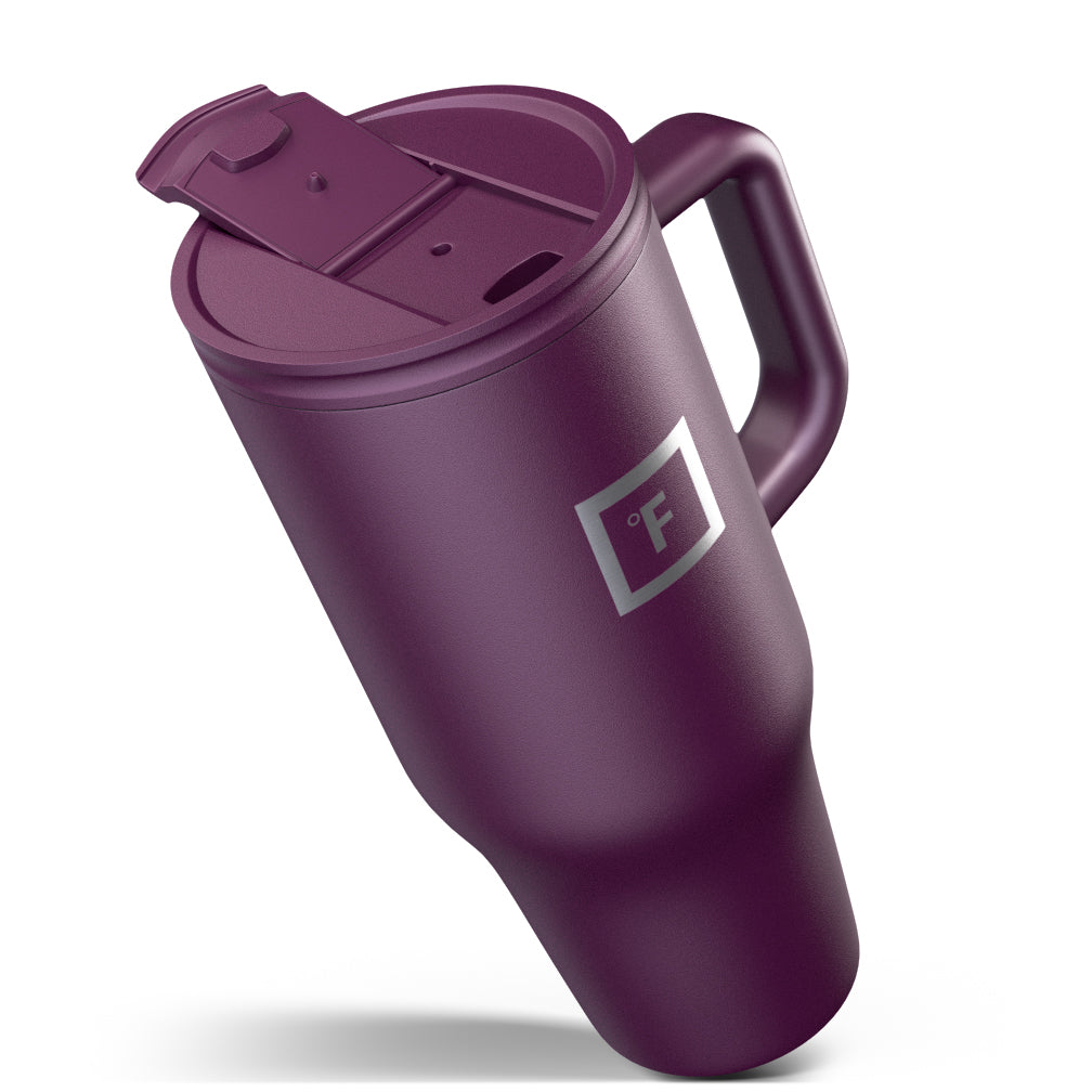 32 Oz Co Pilot Tumbler with Lid and Straw - Insulated Stainless Steel Travel Mug for Hot & Cold Drinks - Perfect for Commuting, Camping, and Office Use