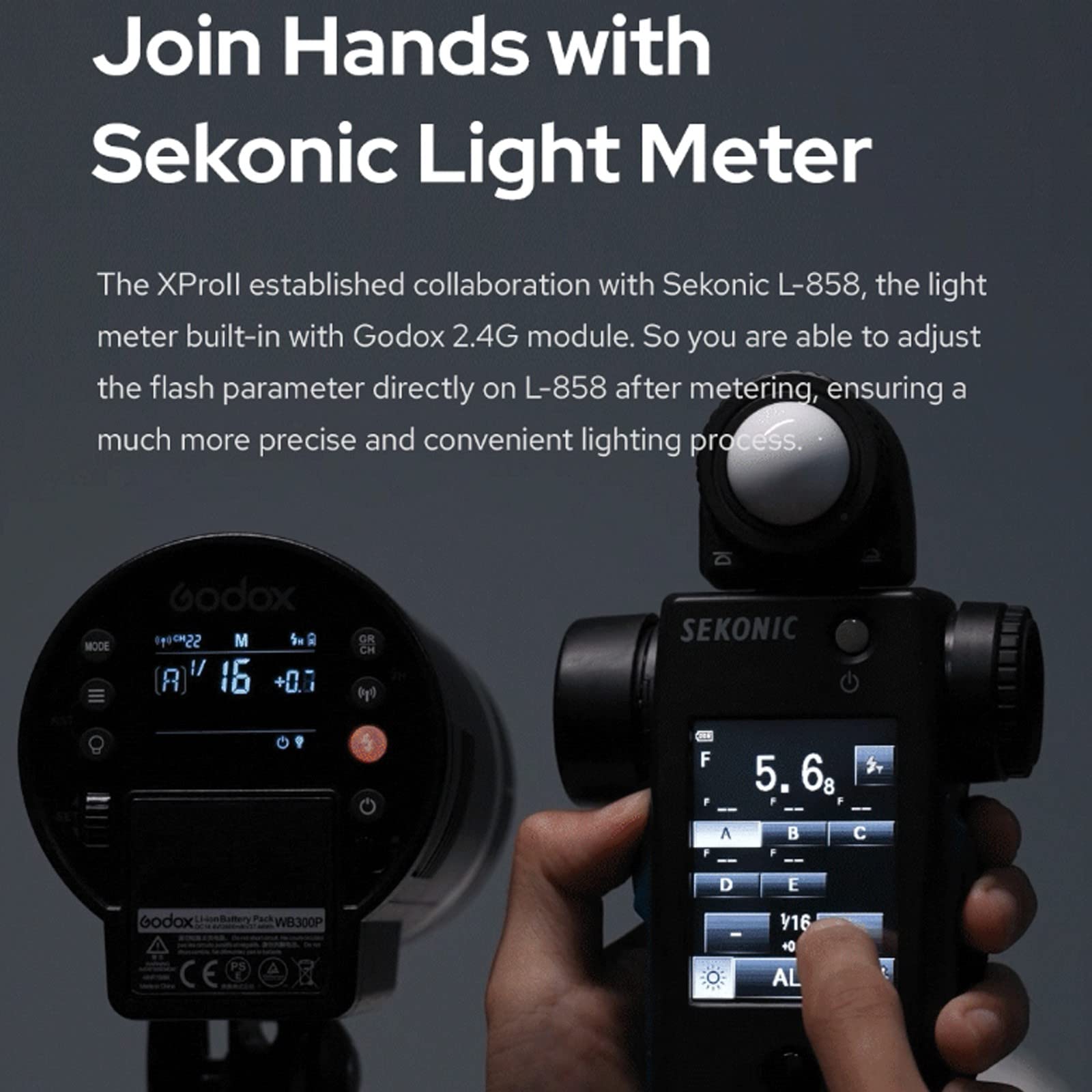 Godox XProII-F Wireless Flash Trigger for Fujifilm Cameras - 2.4G TTL HSS 1/8000S Bluetooth Compatible, Large LCD Screen (Upgraded from Xpro-F) - Perfect for Studio & Outdoor Photography