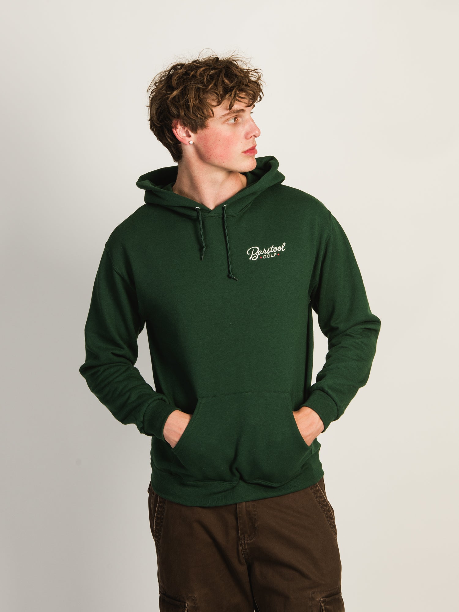 Barstool Sports Barstool Golf Pullover Hoodie - Men's Comfortable & Stylish Sweatshirt for Golfing, Casual Wear & Outdoor Activities
