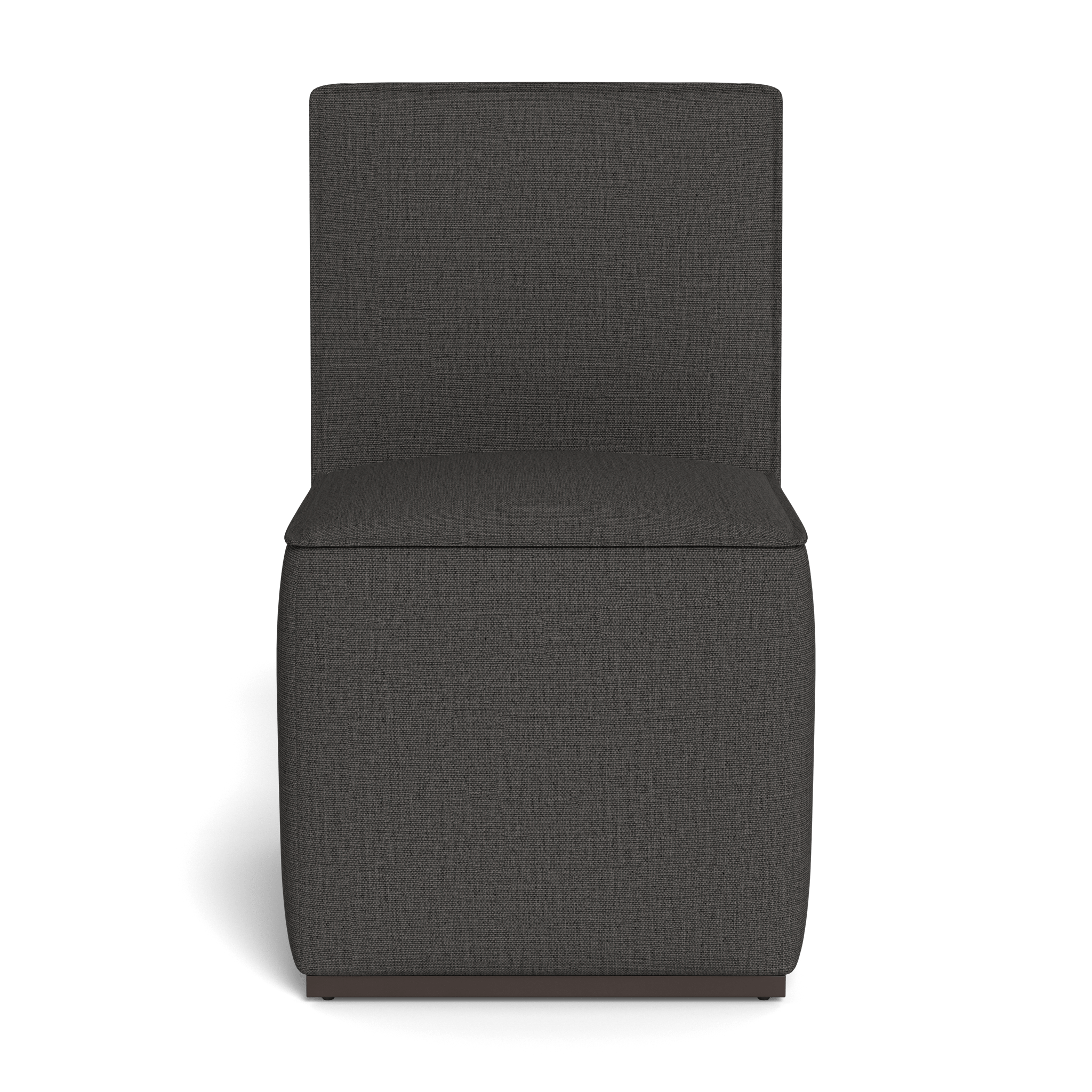 Santorini Outdoor Armless Dining Chair - Weather-Resistant Patio Furniture for Garden, Poolside, and Backyard Dining