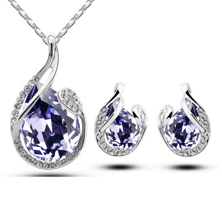 Elegant Jewelry Sets for Women - Necklace, Earrings & Bracelet Gift Set - Perfect for Weddings, Parties & Special Occasions