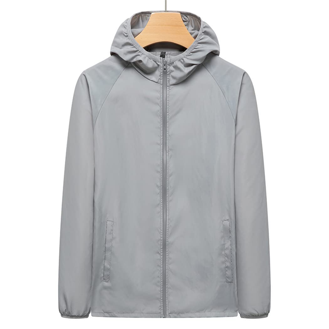 Waterproof Windbreaker Jacket for Men & Women - Lightweight Hiking, Camping, Fishing & Hunting Raincoat with Sun Protection & Quick-Dry Technology - Perfect for Outdoor Adventures & Extreme Weather Conditions