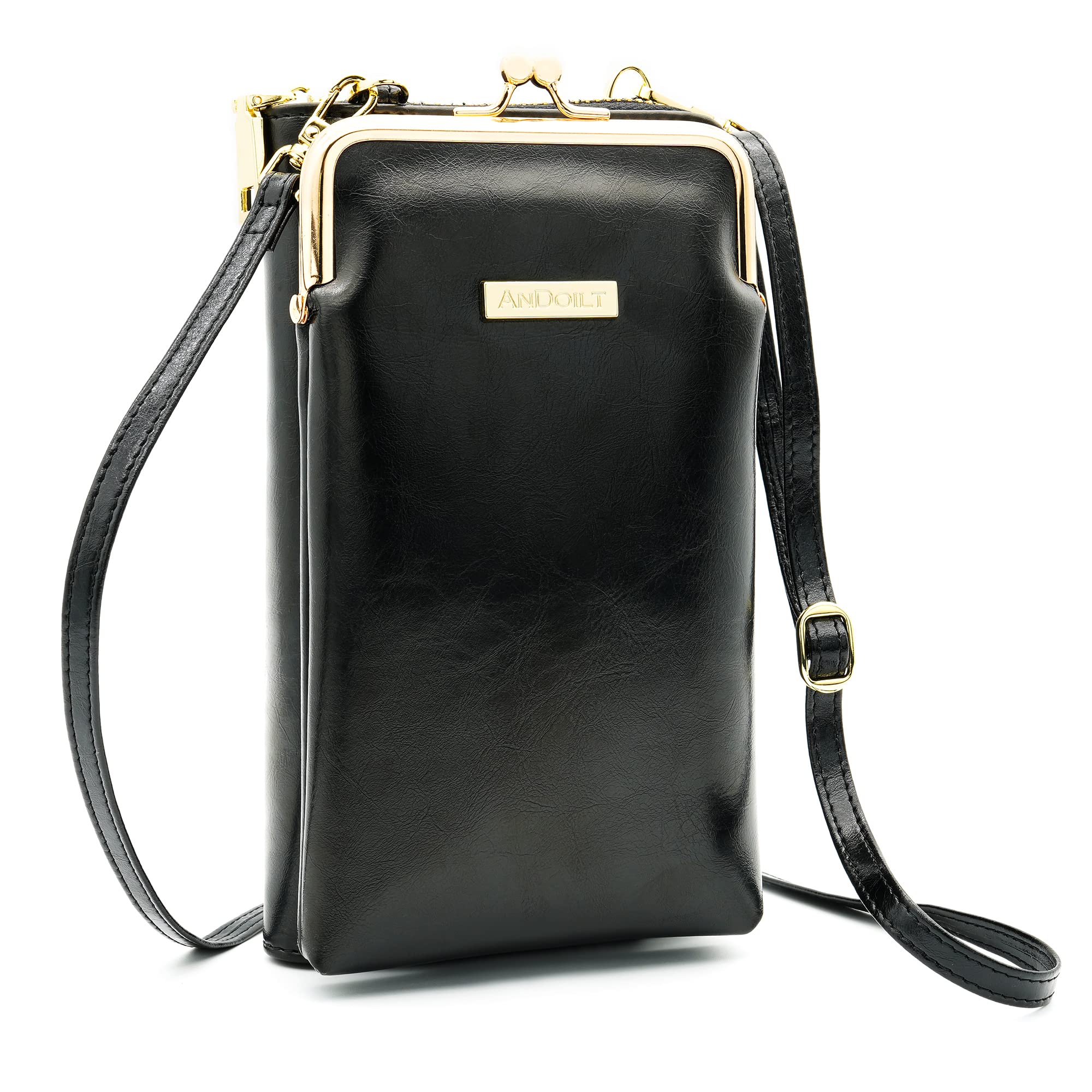 ANDOILT Women's Small Crossbody Bag - Stylish Shoulder Purse with Credit Card Slots & Phone Pocket | Perfect for Travel, Shopping & Everyday Use