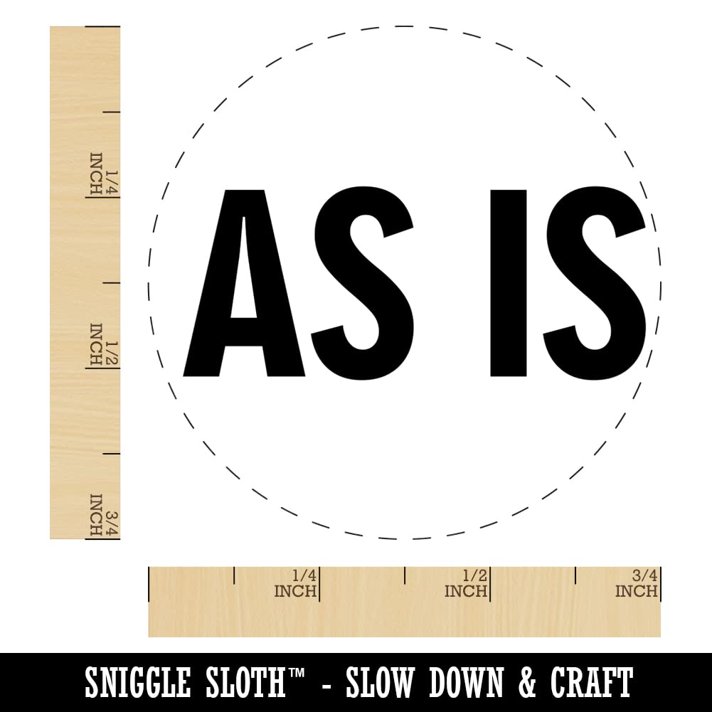 Self-Inking Rubber Stamp with Black Ink - 3/4 Inch Small Stamp for Crafting, Planners, DIY Projects & Office Use - Perfect for Date Stamps, Address Labels & Document Organization