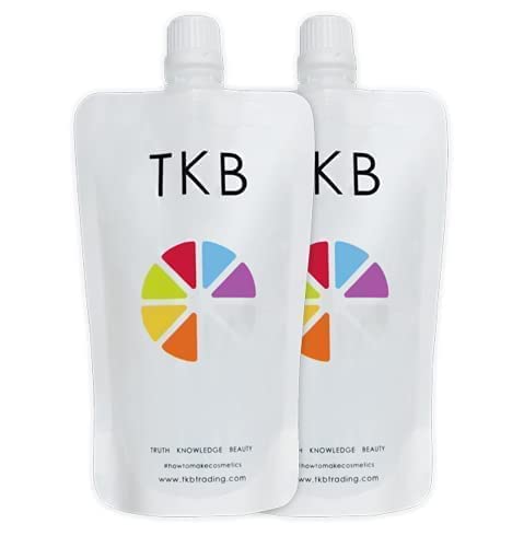 TKB Clear Versagel Lip Gloss Base for DIY Lip Gloss - 11 oz (2 x 5.5 oz Bags) - Mineral Oil Free, Made in USA - Perfect for Homemade Lip Gloss, Lip Balm & Cosmetics DIY Projects