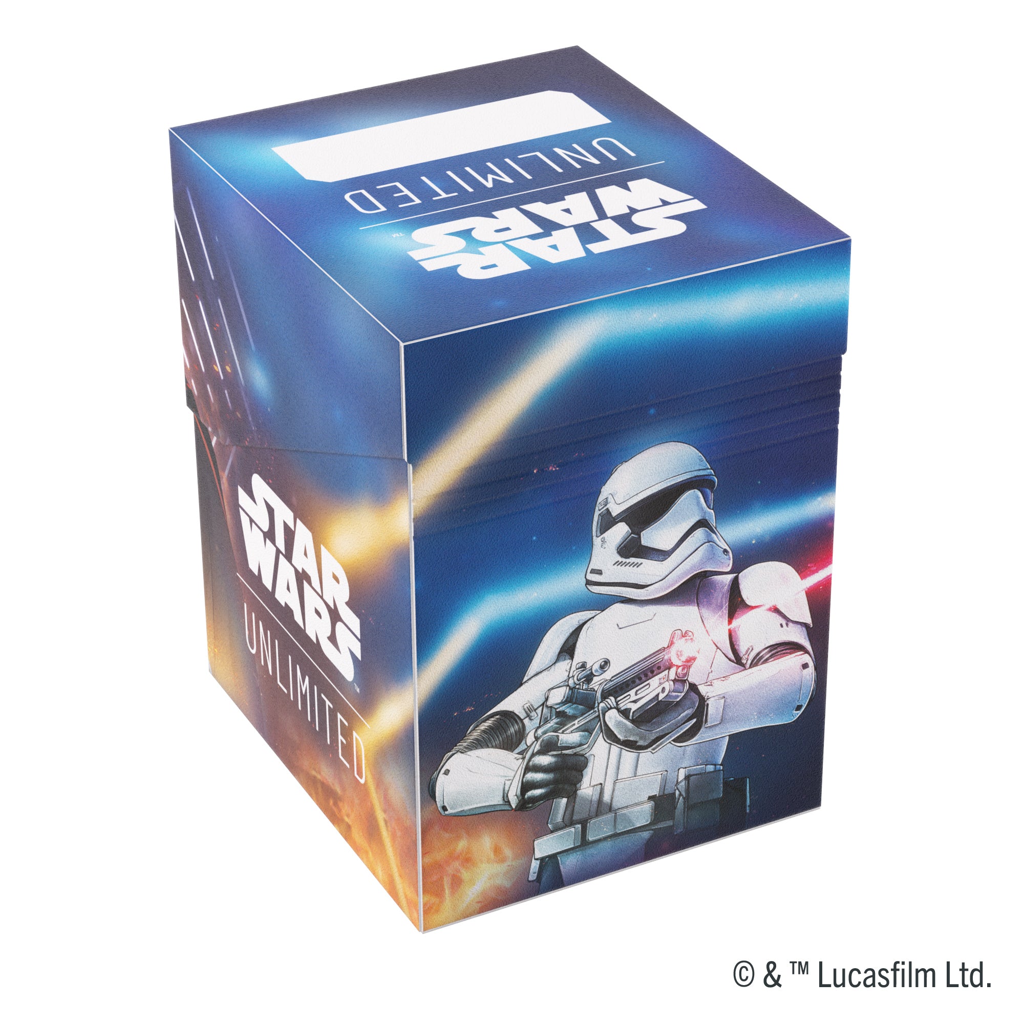 Star Wars: Unlimited Soft Crate Captain Phasma Storm Trooper - Collectible Storage Box for Trading Cards & Memorabilia - Perfect for Fans & Collectors