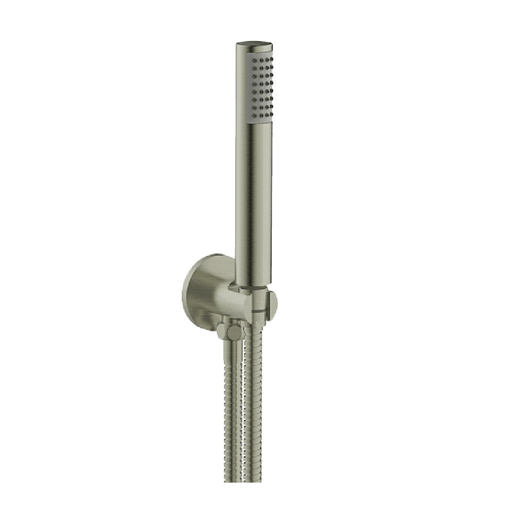 Abey Gareth Ashton 6-Function Hand Shower Set with Hose - Brushed Nickel Finish for Bathroom & Shower - Perfect for Spa-Like Experience at Home