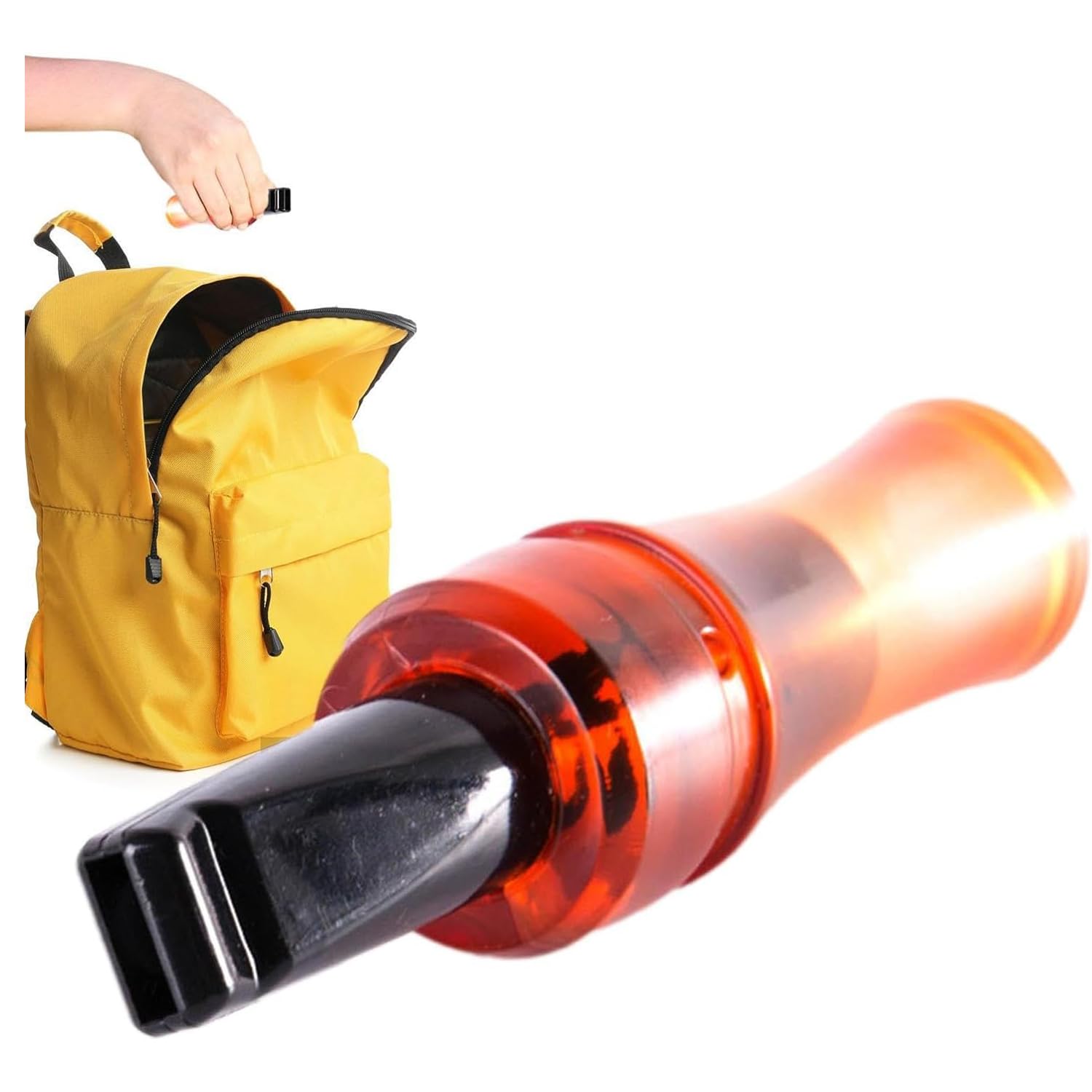 WEZCHUGHAOL Realistic Crow Hunting Call Whistle - Reusable Crow Caller for Hunting & Bird Luring - Authentic Crow Sound Attractor for Outdoor Hunting & Wildlife Observation