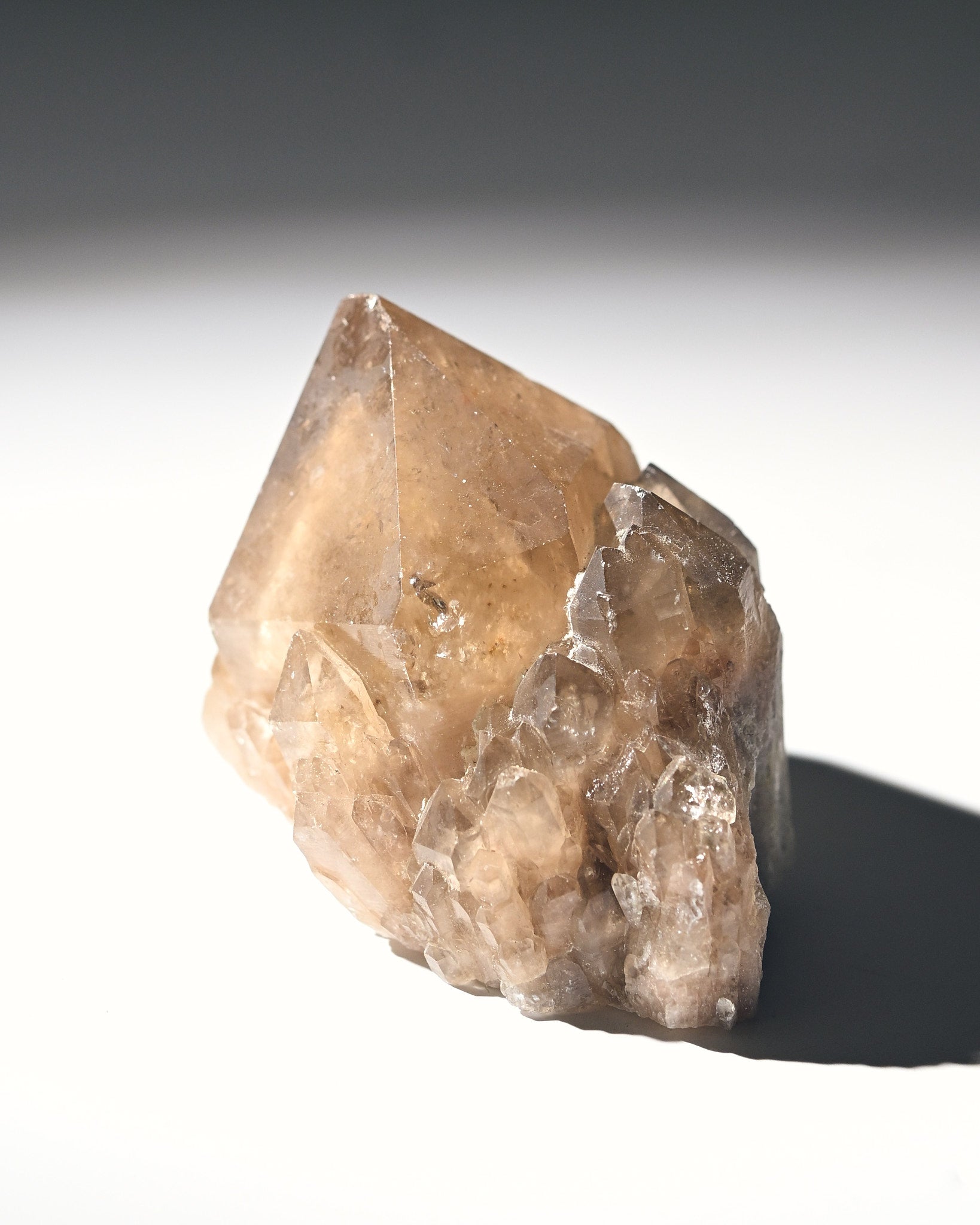 Natural Elestial Citrine Crystal Point - Healing Stone for Meditation, Energy Work & Spiritual Growth | Perfect for Home Decor, Reiki, and Chakra Balancing