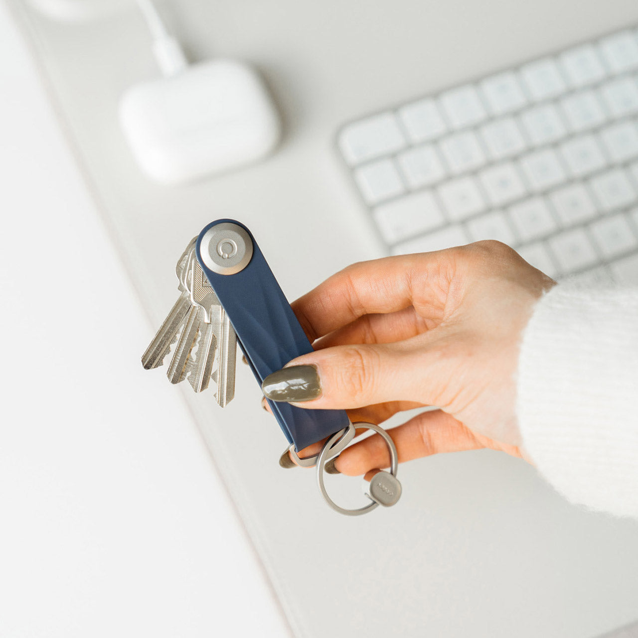 Premium Active Key Organizer - Durable & Compact Key Holder for Home, Office, and Travel | Perfect for Keychain, Car Keys, and Everyday Carry (EDC)