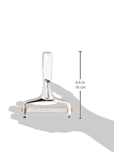 Norpro Adjustable Cheese Slicer - Stainless Steel Wire Cheese Cutter with Ergonomic Handle for Perfect Cheese Slices - Ideal for Kitchen, Charcuterie Boards & Party Platters
