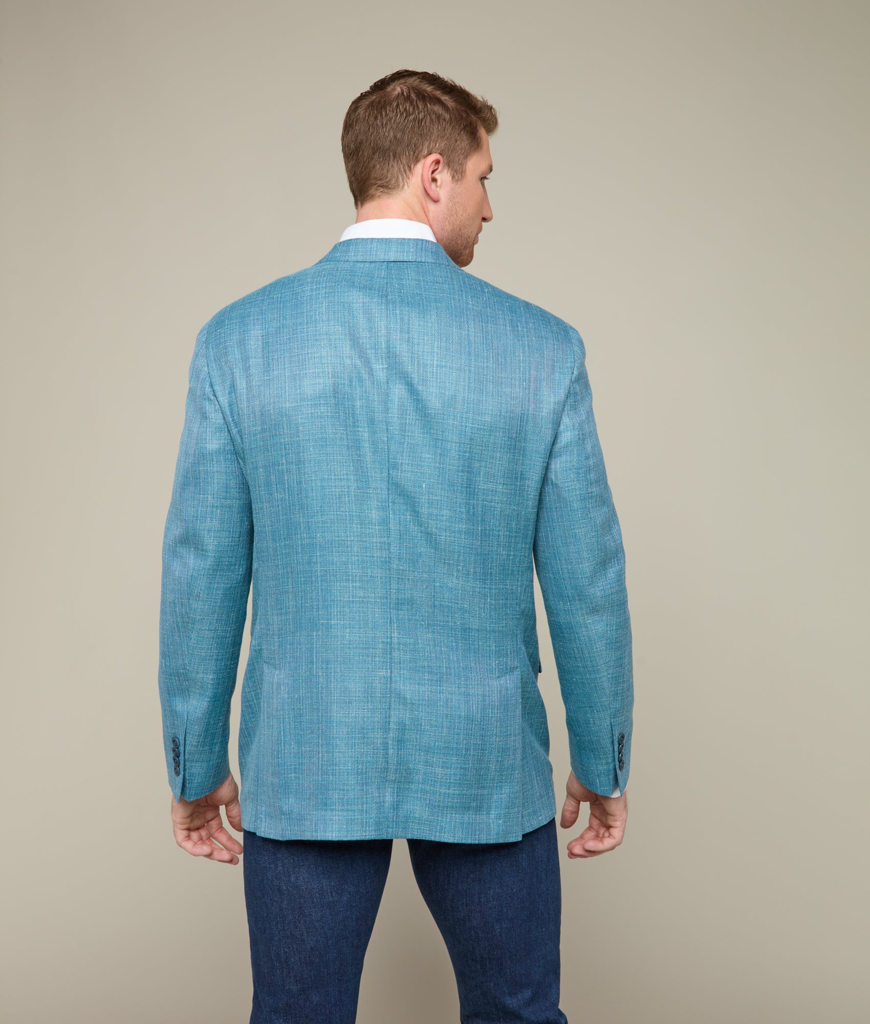 Lucchese Men's Turquoise Sport Coat - Premium Western Jacket for Cowboy Style & Rodeo Events | Perfect for Country Weddings, Ranchers & Outdoor Adventures