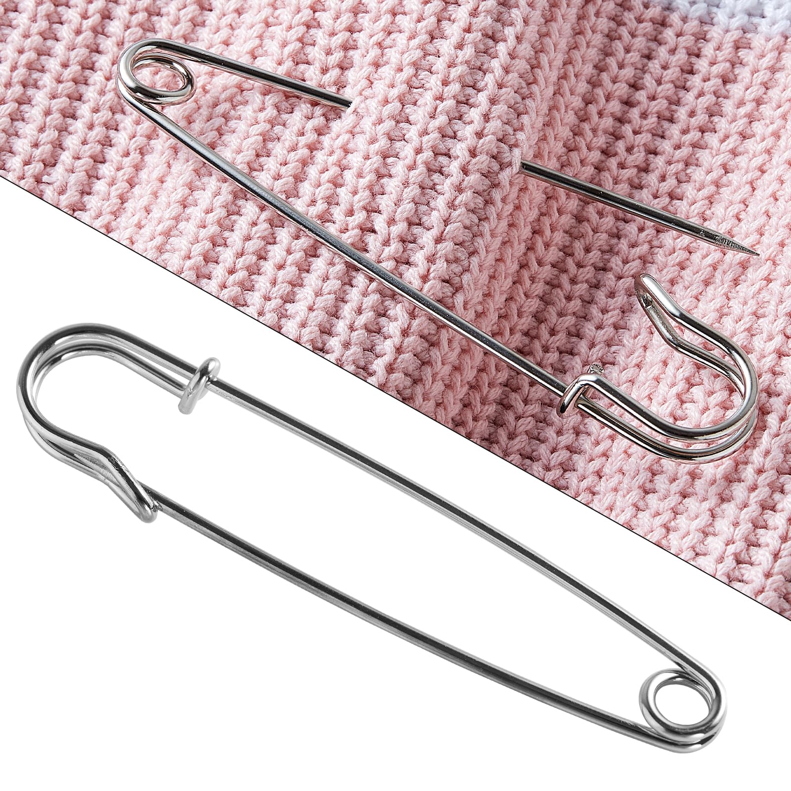 30 Pack Large Safety Pins 2.75