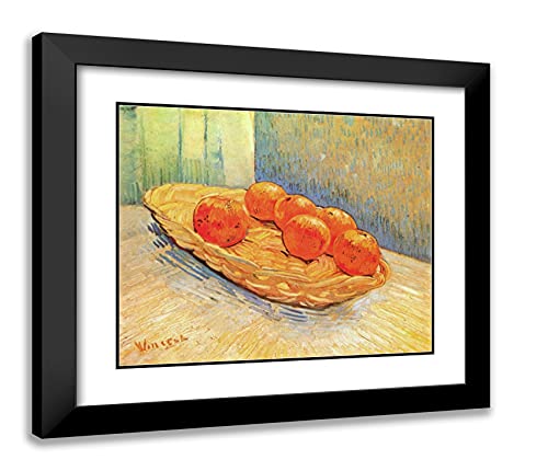 Black Modern Wood Frame with Double Matting