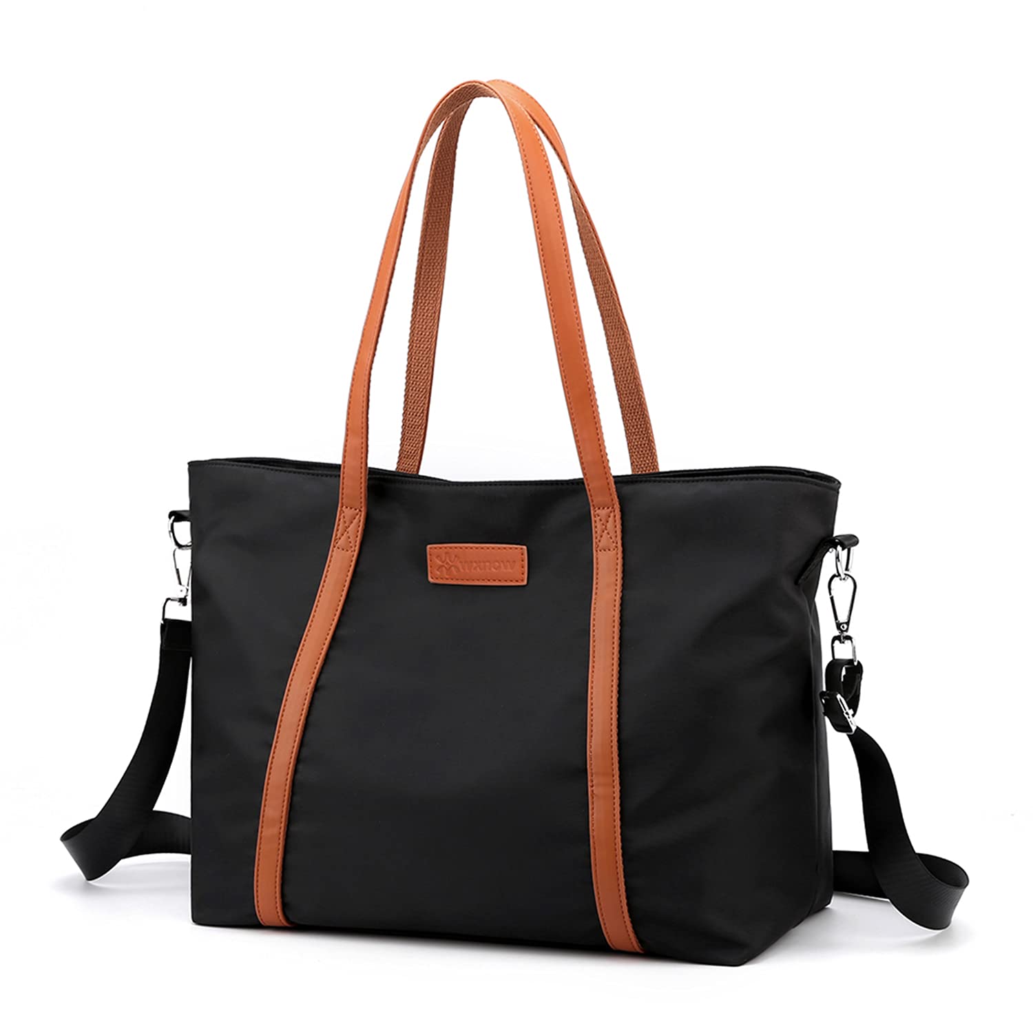 VOGUZY Women's Nylon Laptop Tote Bag - Stylish Work Purse & Professional Handbag for Office, Business, Travel & Daily Commute