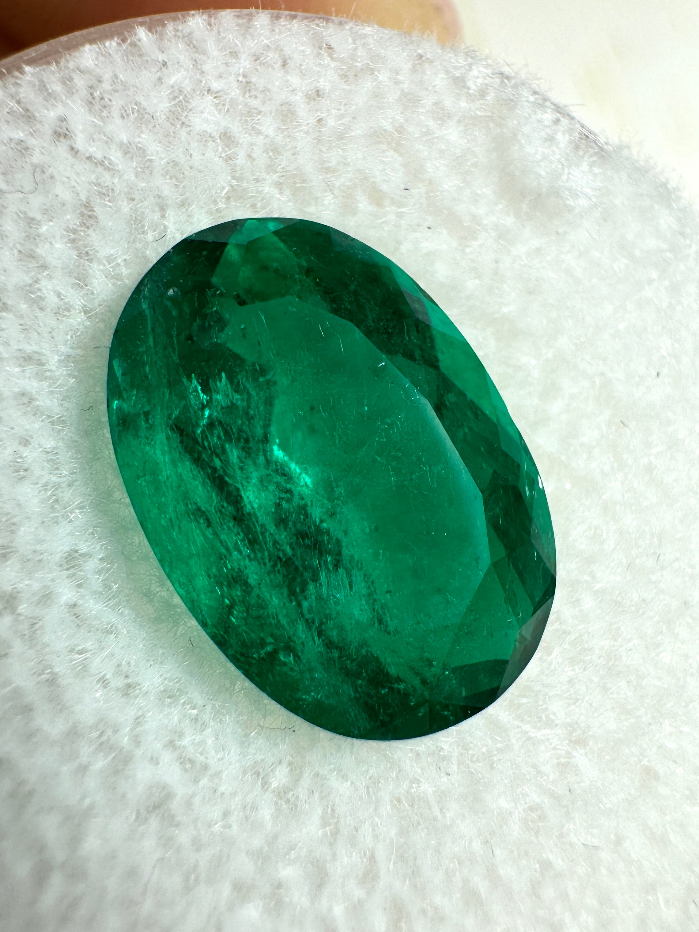 4.0 Carat Vivid Dark Muzo Green Natural Loose Colombian Emerald Oval Cut Gemstone for Jewelry Making, Engagement Rings & Luxury Gifts