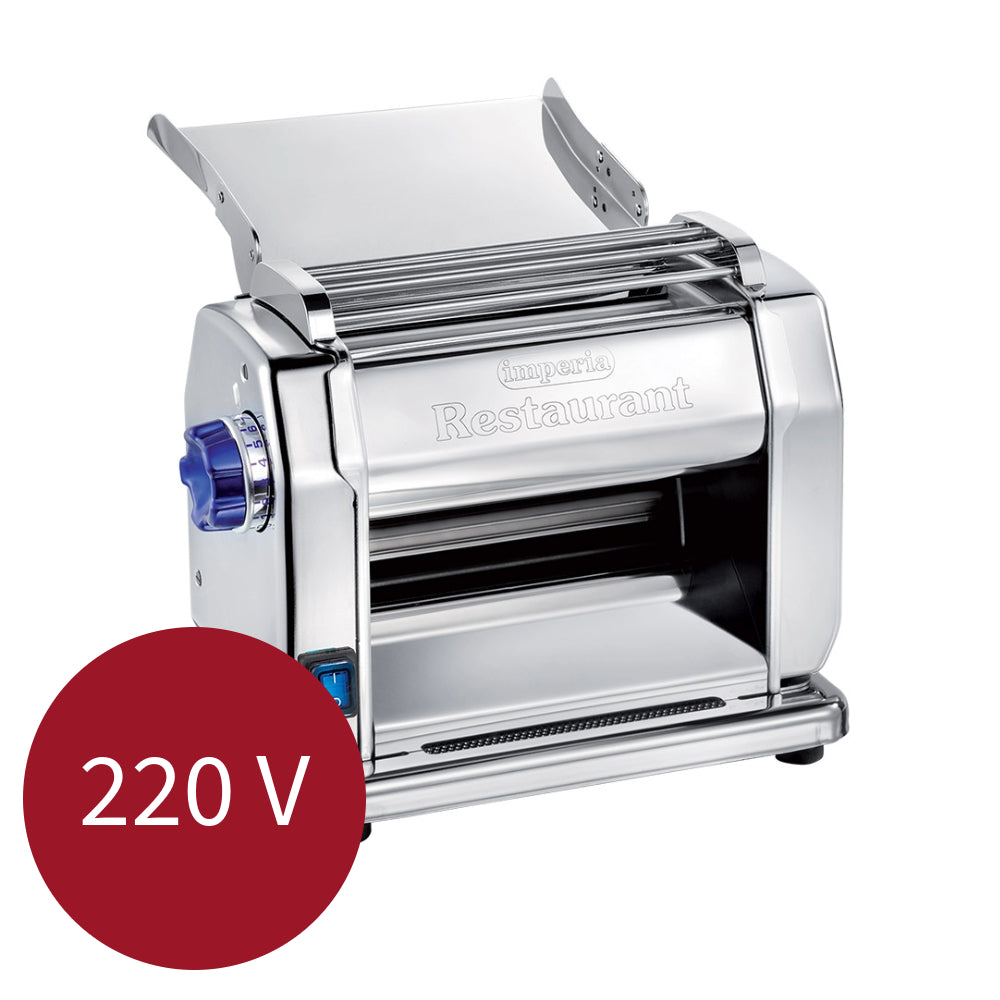 Imperia Electric Pasta Maker Machine - 220V 50Hz for Italian Homemade Pasta, Lasagna & Ravioli | Perfect for Home Kitchens & Italian Restaurants