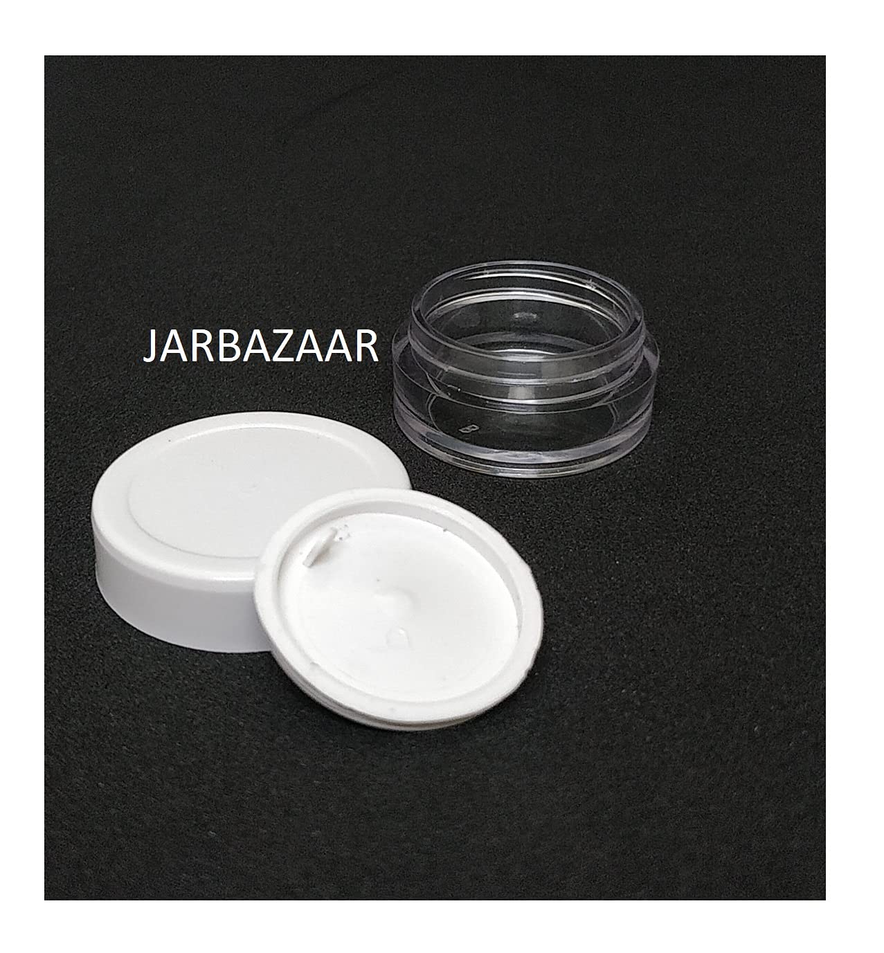 JARBAZAAR 8 Gram Empty Cosmetic Containers (6-Pack) - Leak-Proof Travel Jars for DIY Lip Balm, Lip Scrub & Body Butter - BPA-Free Mini Jars with Inner Lids - Perfect for Homemade Skincare & On-the-Go Beauty Products