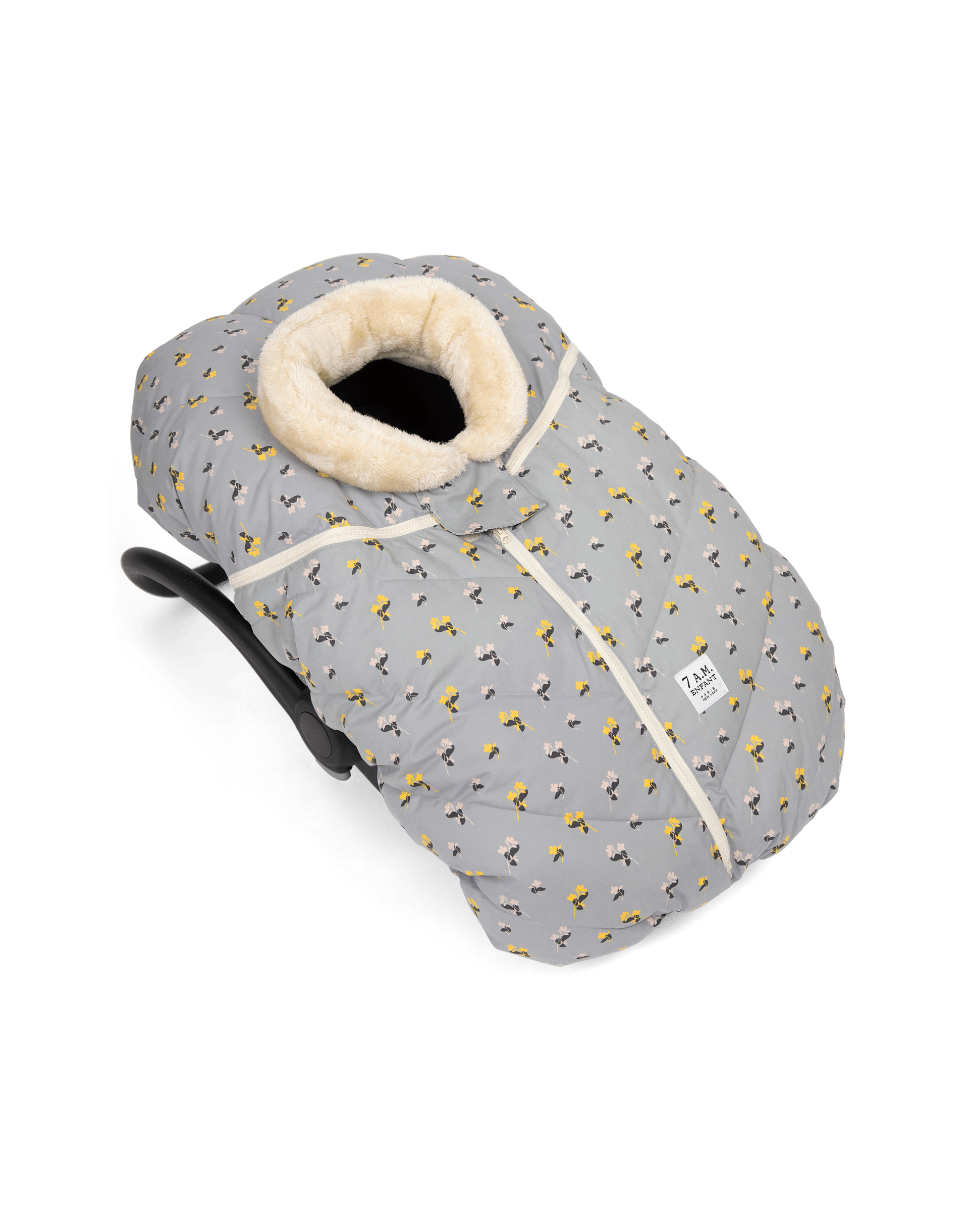 7AM Enfant Baby Car Seat Cocoon for Infants 0-12 Months - Soft & Warm Winter Car Seat Cover for Safe & Cozy Travel