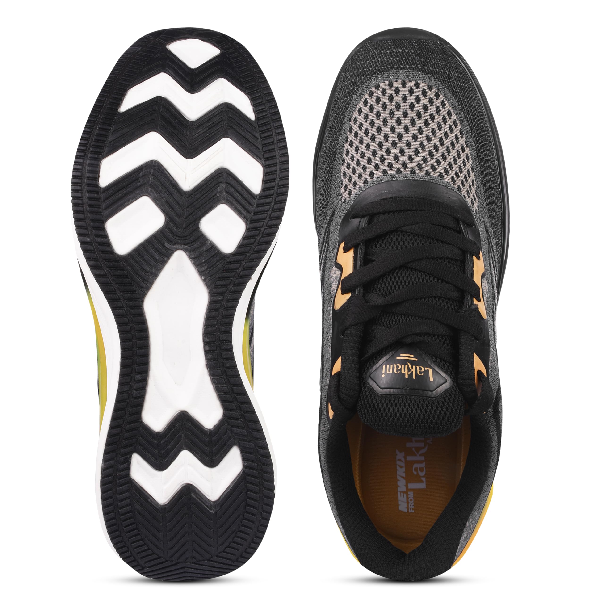 Lakhani Aashirwad Multiplay Sports Shoes - Lightweight Running Shoes with Tilt Lacing, Durable Comfort & Non-Marking Outsole for Men & Women | Perfect for Gym, Jogging, Walking & Casual Wear