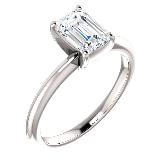 14K Gold 1.25 Carat Radiant Cut Diamond Solitaire Engagement Ring for Women - Perfect for Proposals, Weddings & Anniversary Gifts